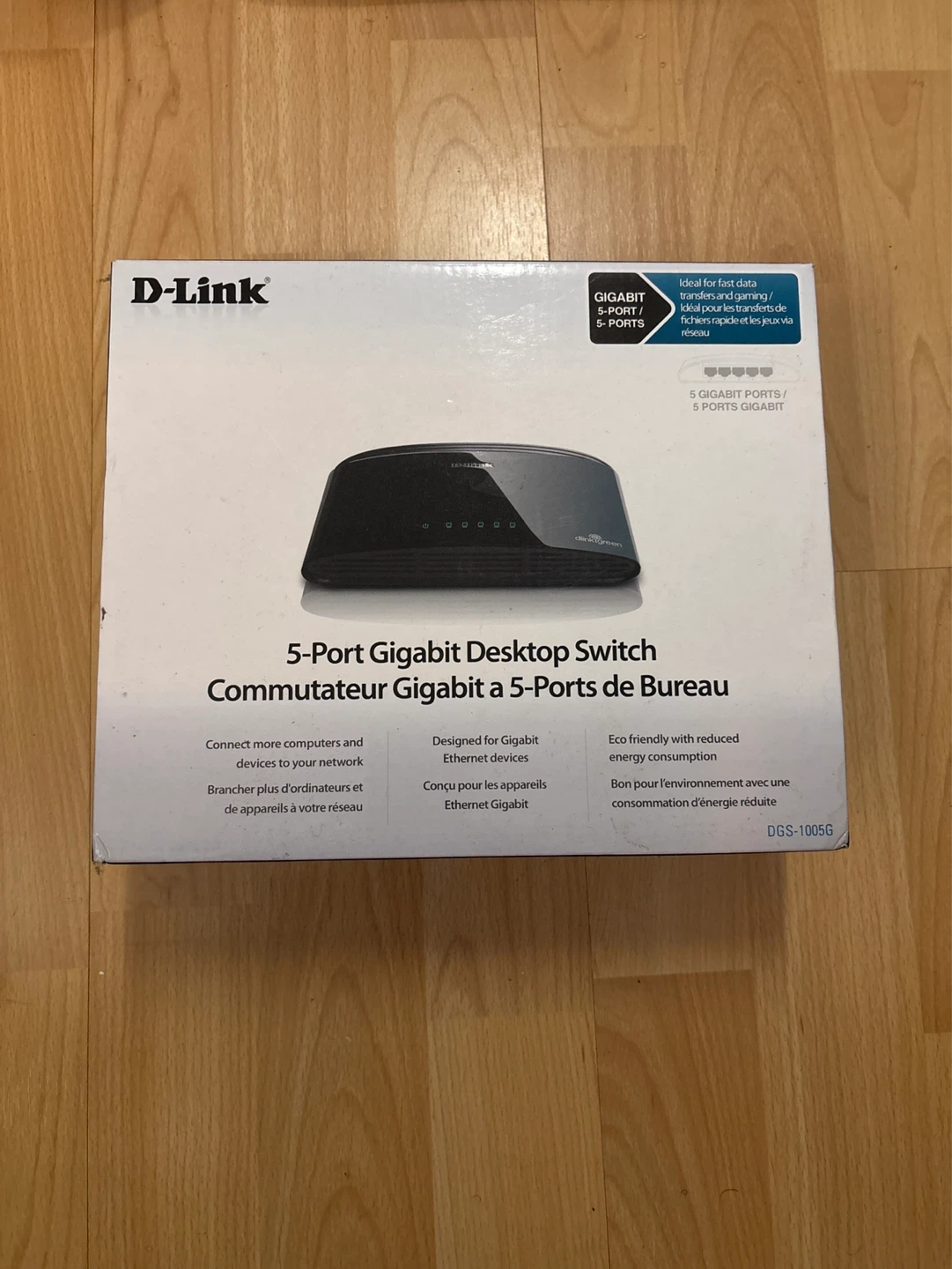 D-Link 5-Port Gigabit Desktop Switch - photo 2