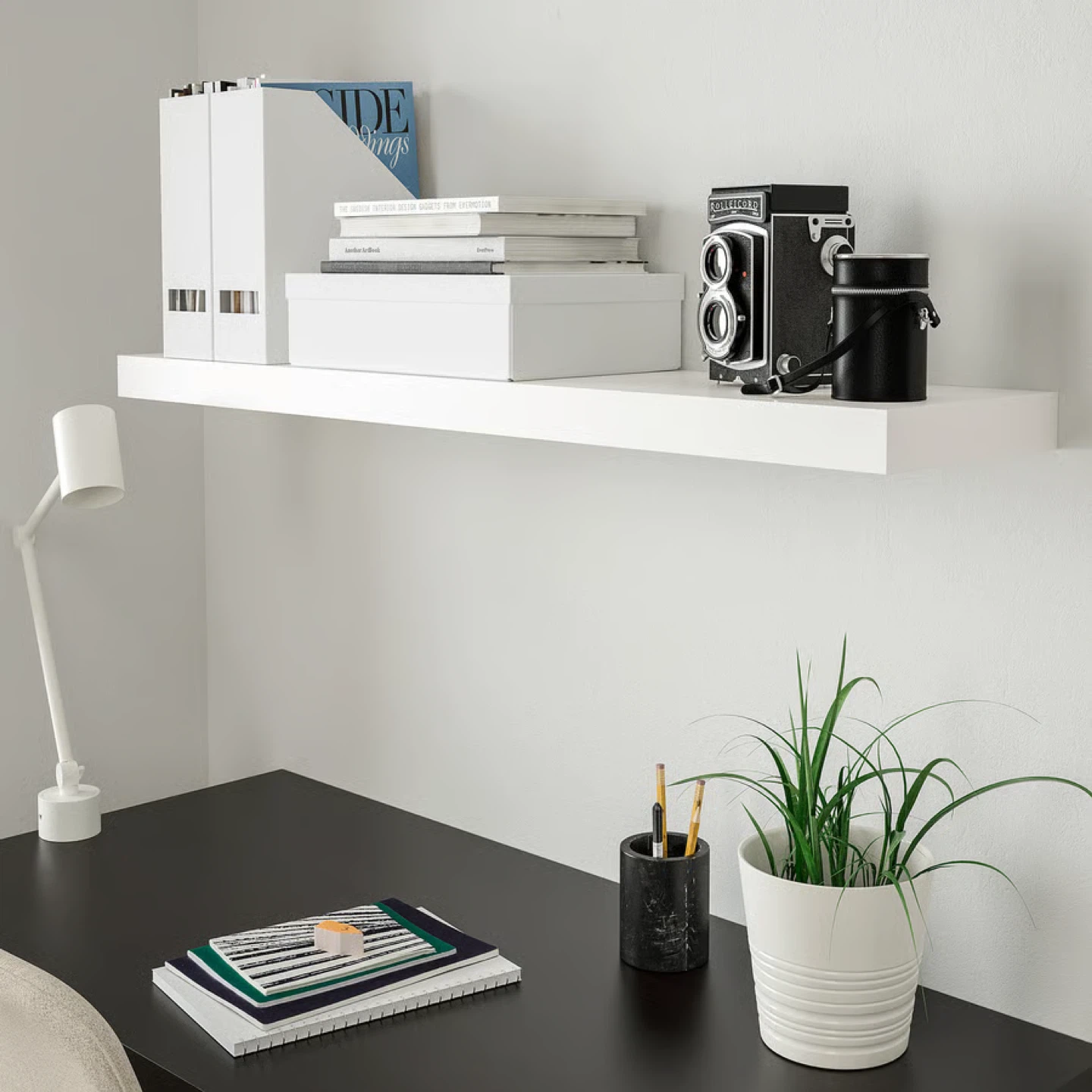 IKEA MOSSLANDA Shelf (x2)