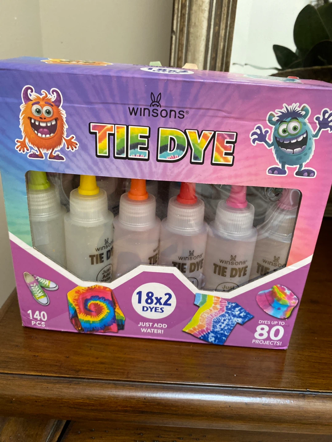 Winsons Tie Dye Rainbow Kit - 18x2 Dyes