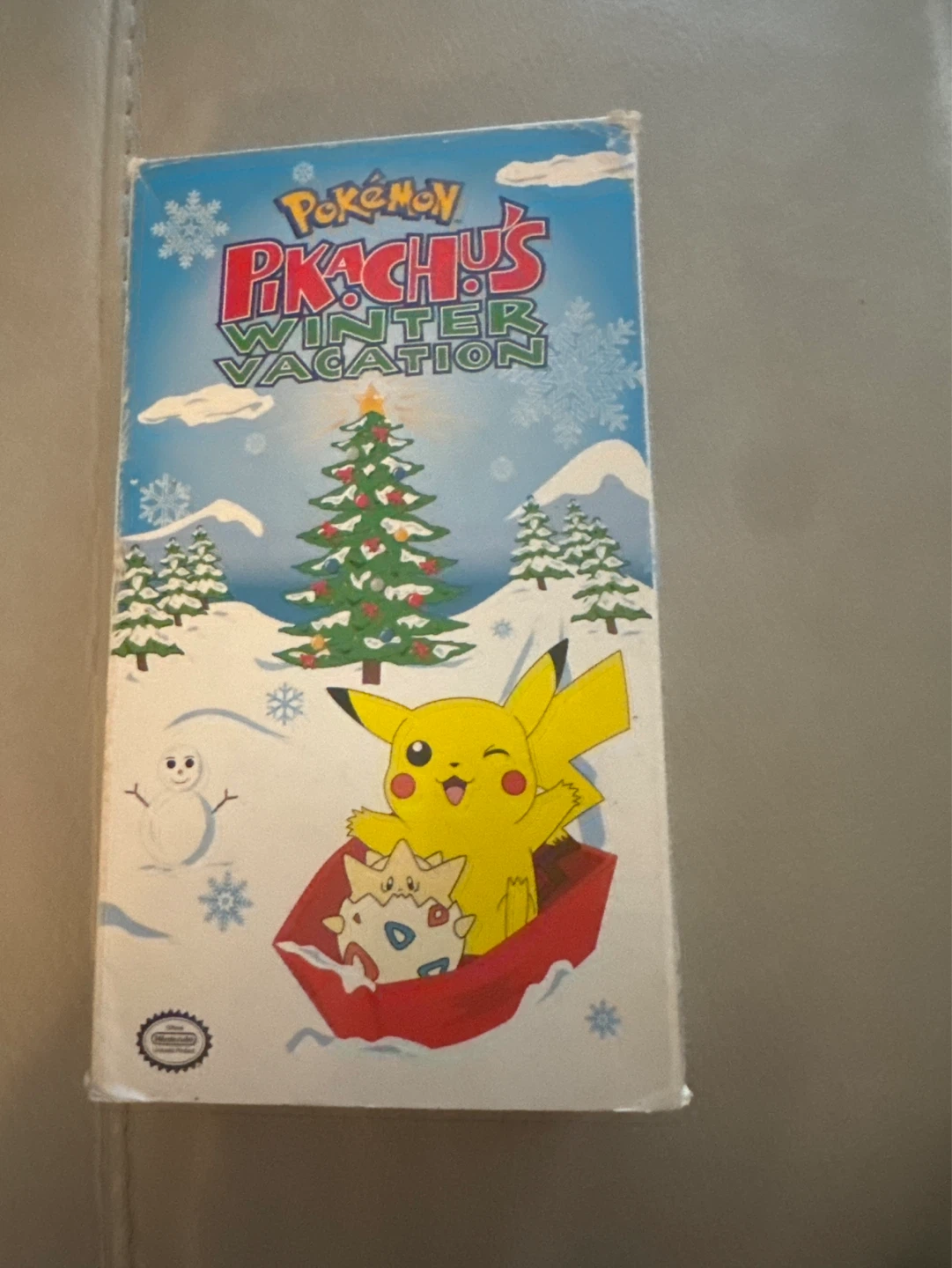 Pokemon Pikachu's Winter Vacation VHS