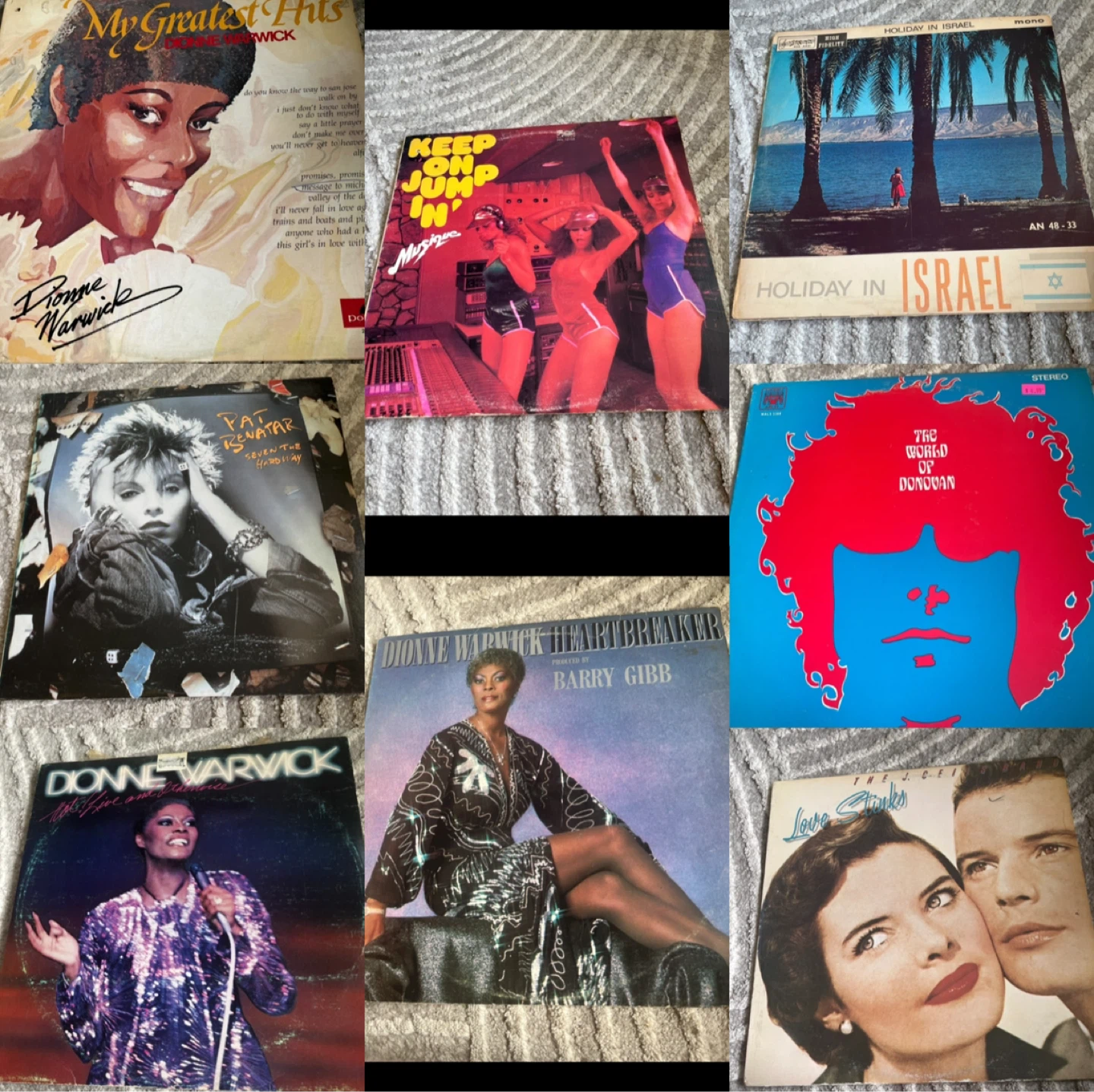 $8 vinyl records