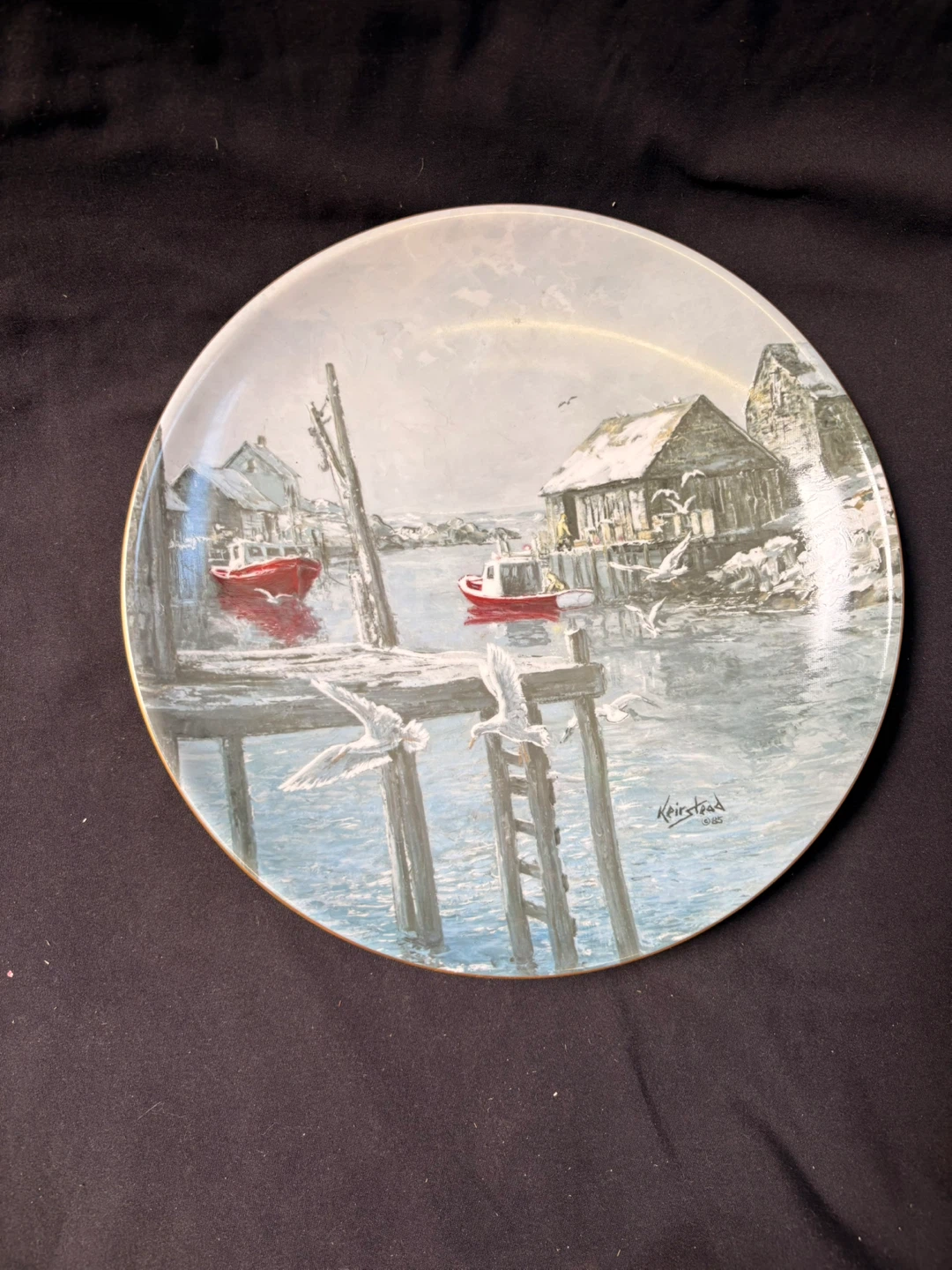 Hutschenreuther "Dawn, Peggy's Cove" Commemorative Plate