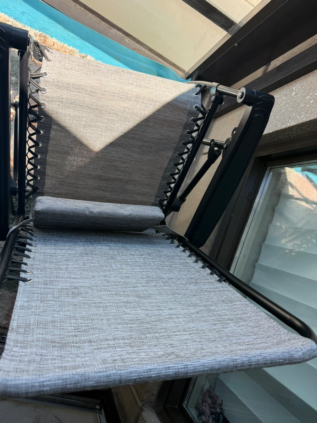 Grey Fabric Zero Gravity Chair - photo 3