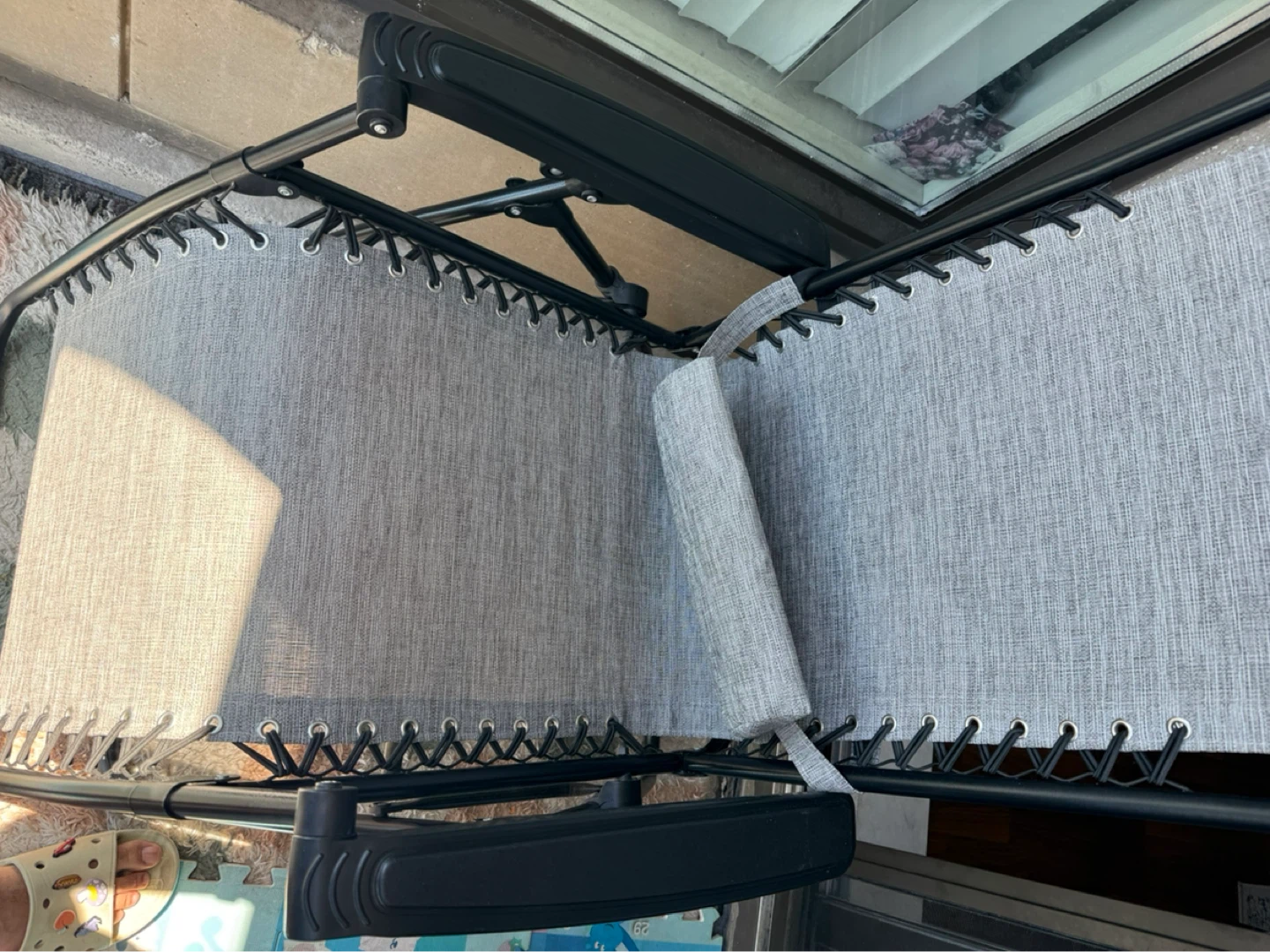 Grey Fabric Zero Gravity Chair - photo 2