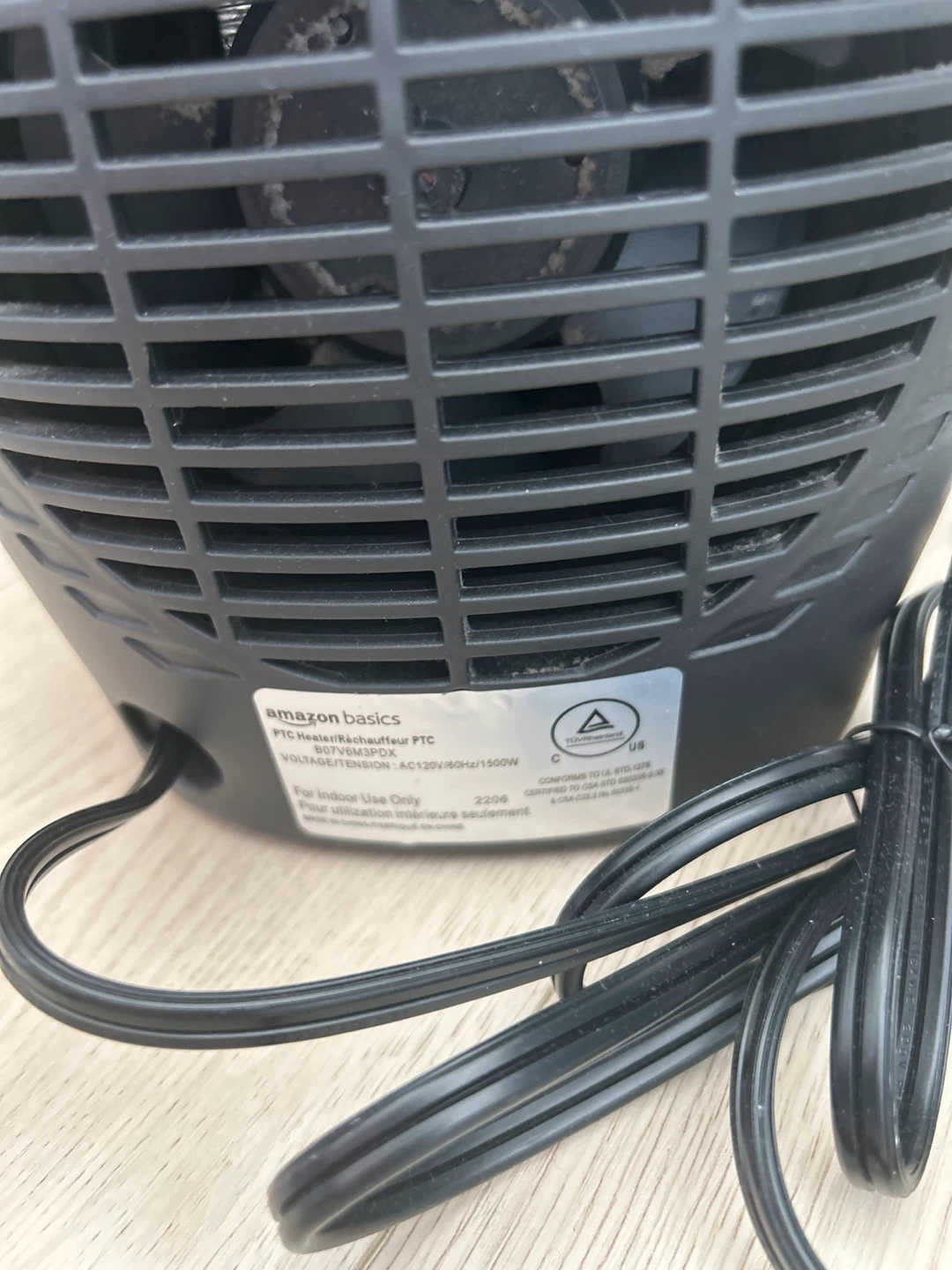 Amazon Basics PTC Heater - photo 5