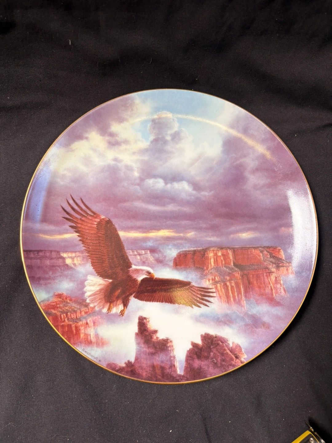 Rudi Reichardt "A Sacred Trust" Collector Plate - photo 2