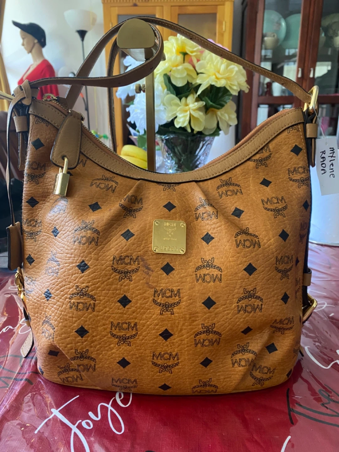 MCM Monogram Shoulder Bag