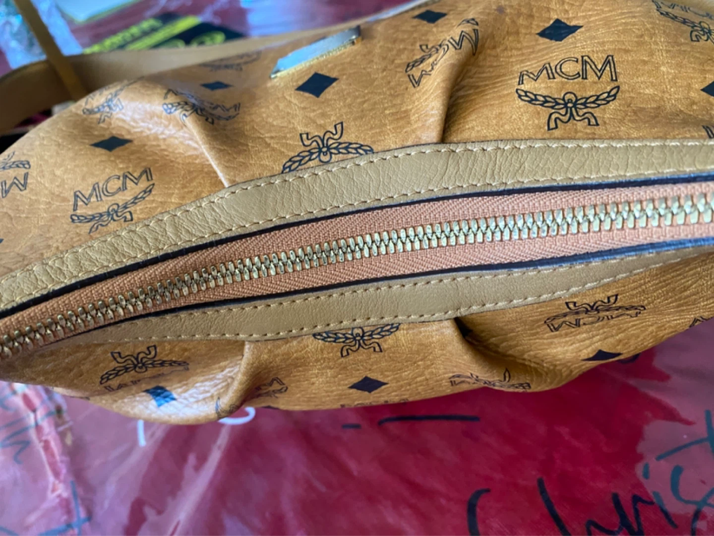 MCM Monogram Shoulder Bag - photo 5