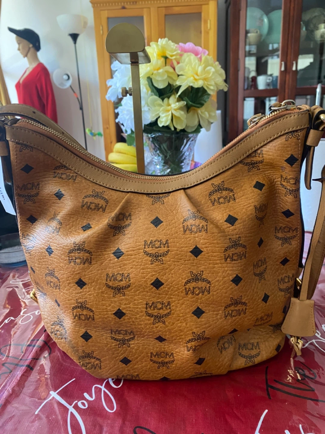 MCM Monogram Shoulder Bag - photo 4