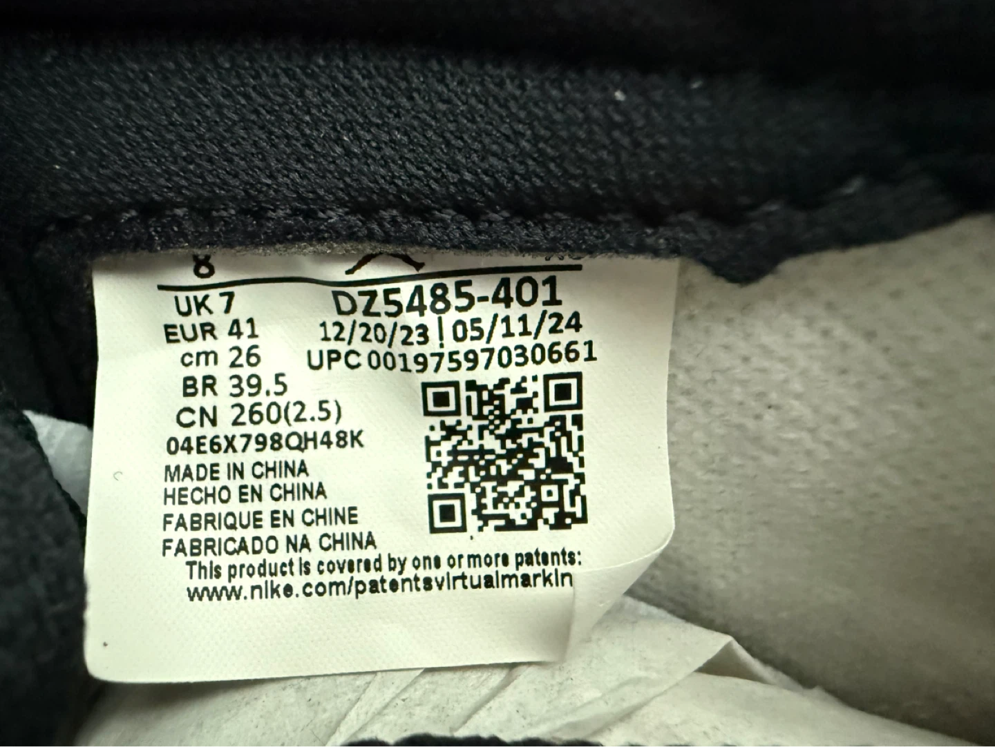 Air Jordan 1 High OG “Midnight Navy” — US 8 — Brand New / DS - photo 3