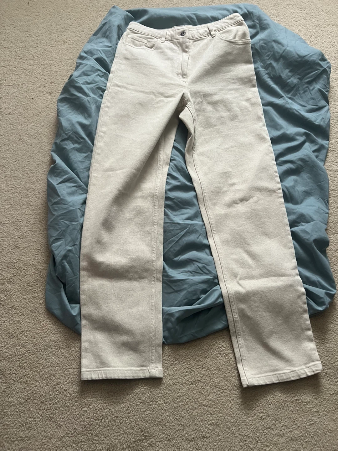 Wilfred Free Beige Wide Leg Pants Size 6 - photo 2