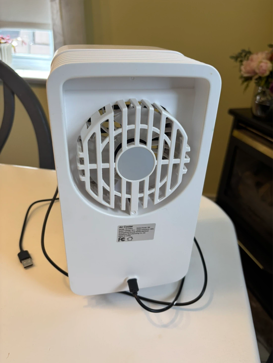 Portable USB Air Cooler Fan - photo 4