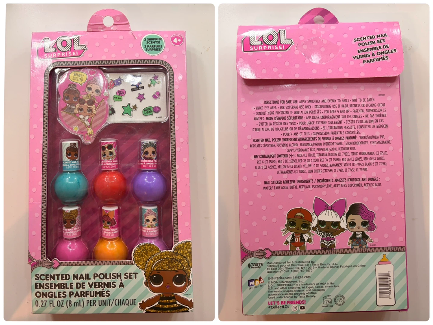 LOL Surprise! Scented Nail Polish Set