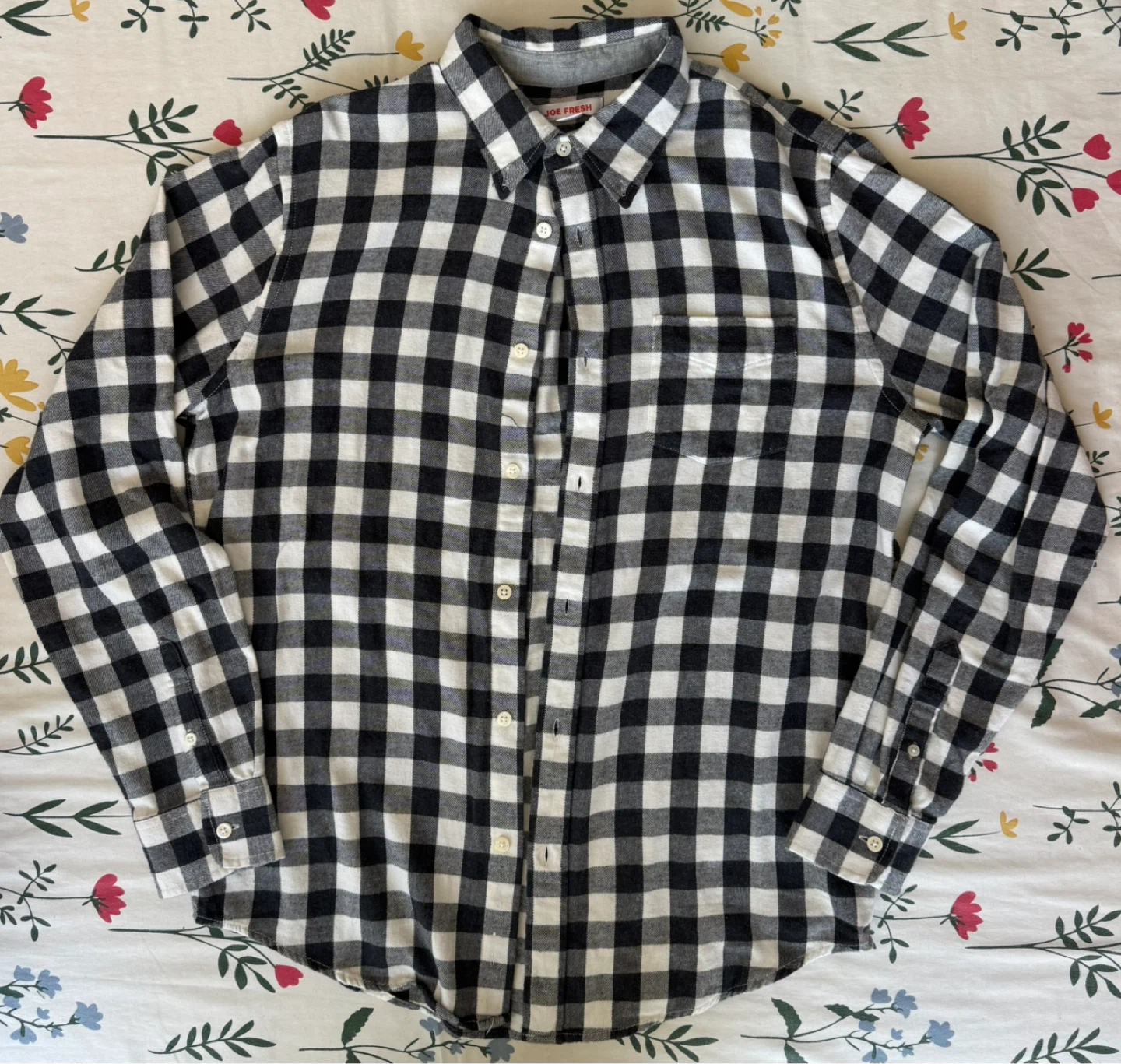 Long sleeve shirt plaid