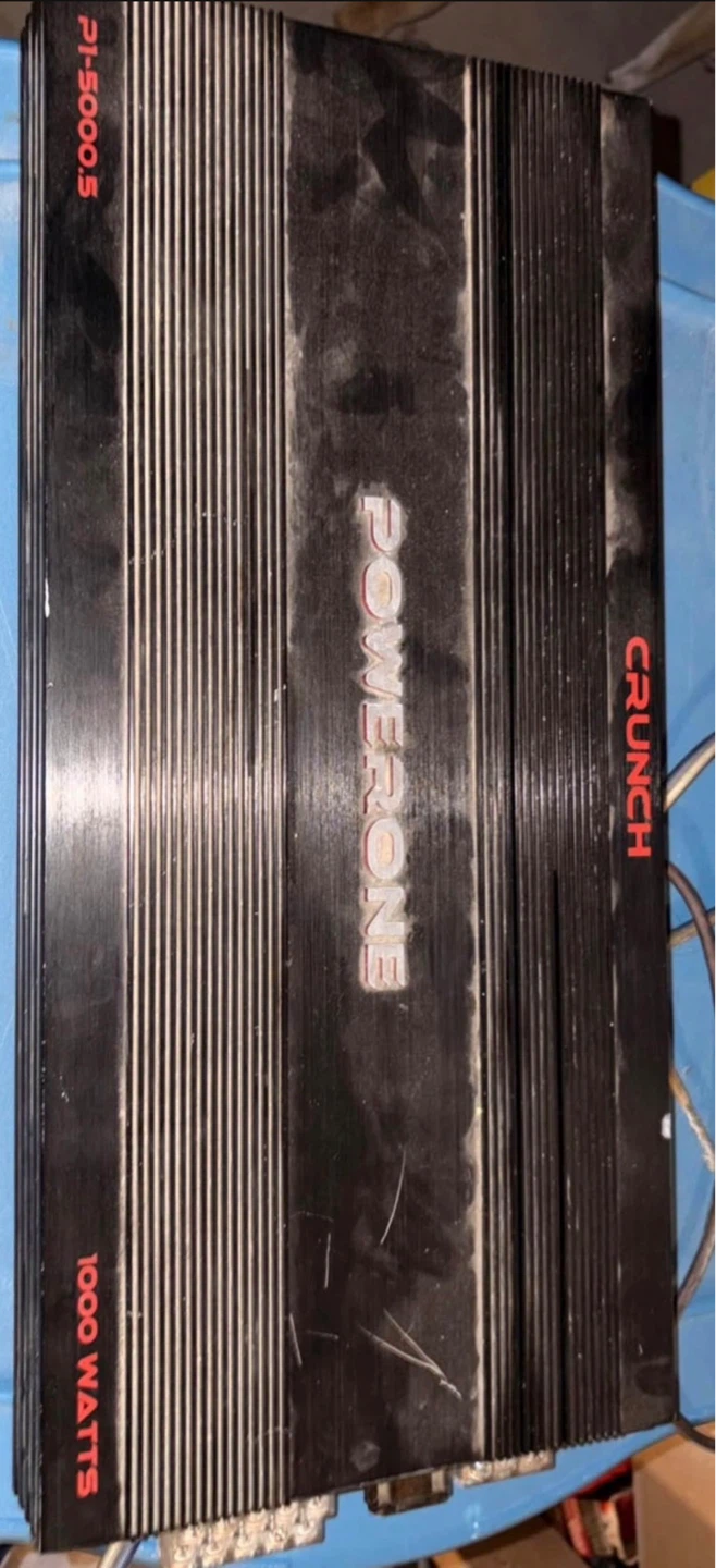 Crunch PowerOne P1-5000.5 1000 Watts Amplifier