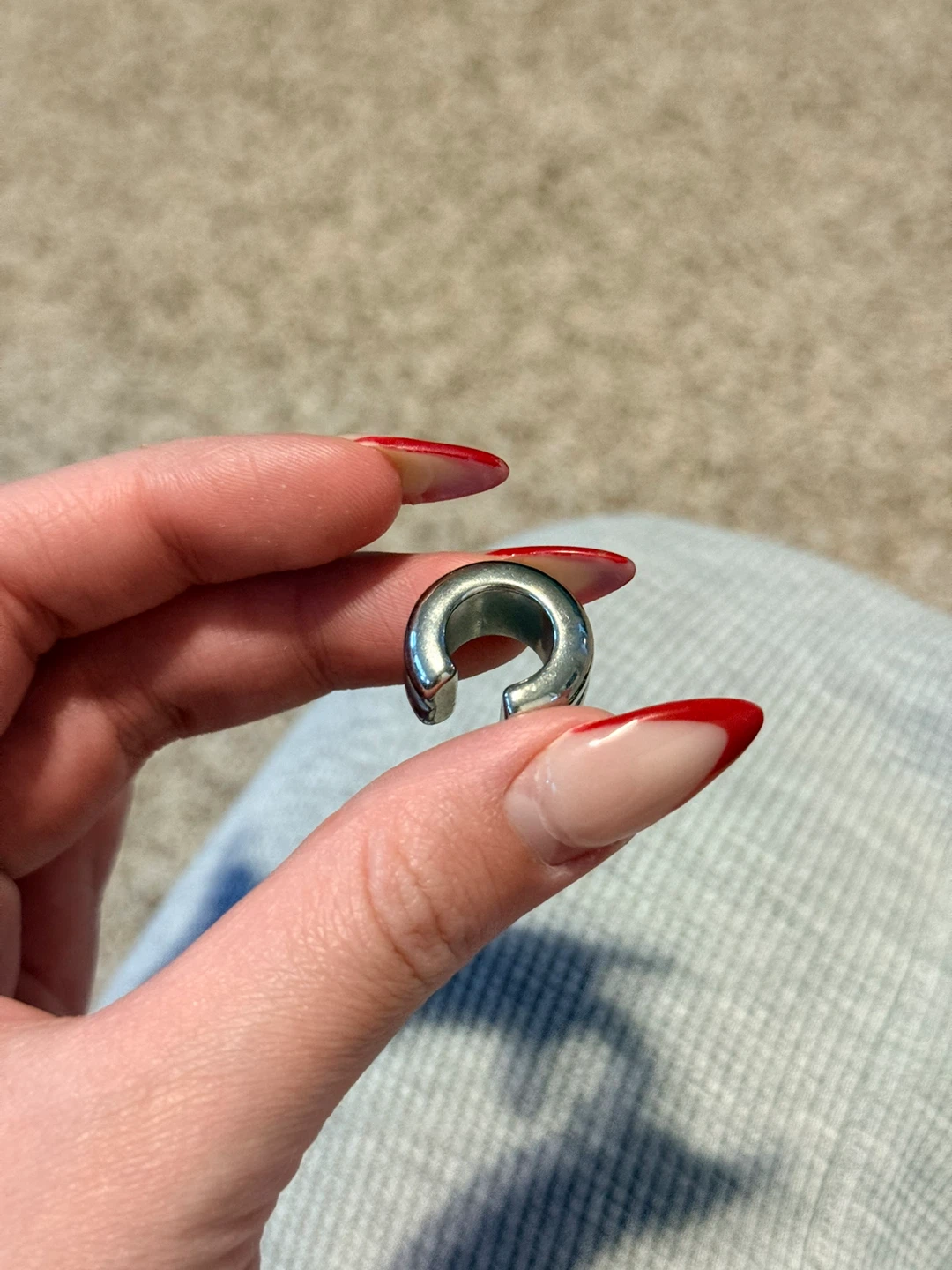 Silver Cuff earring - photo 2