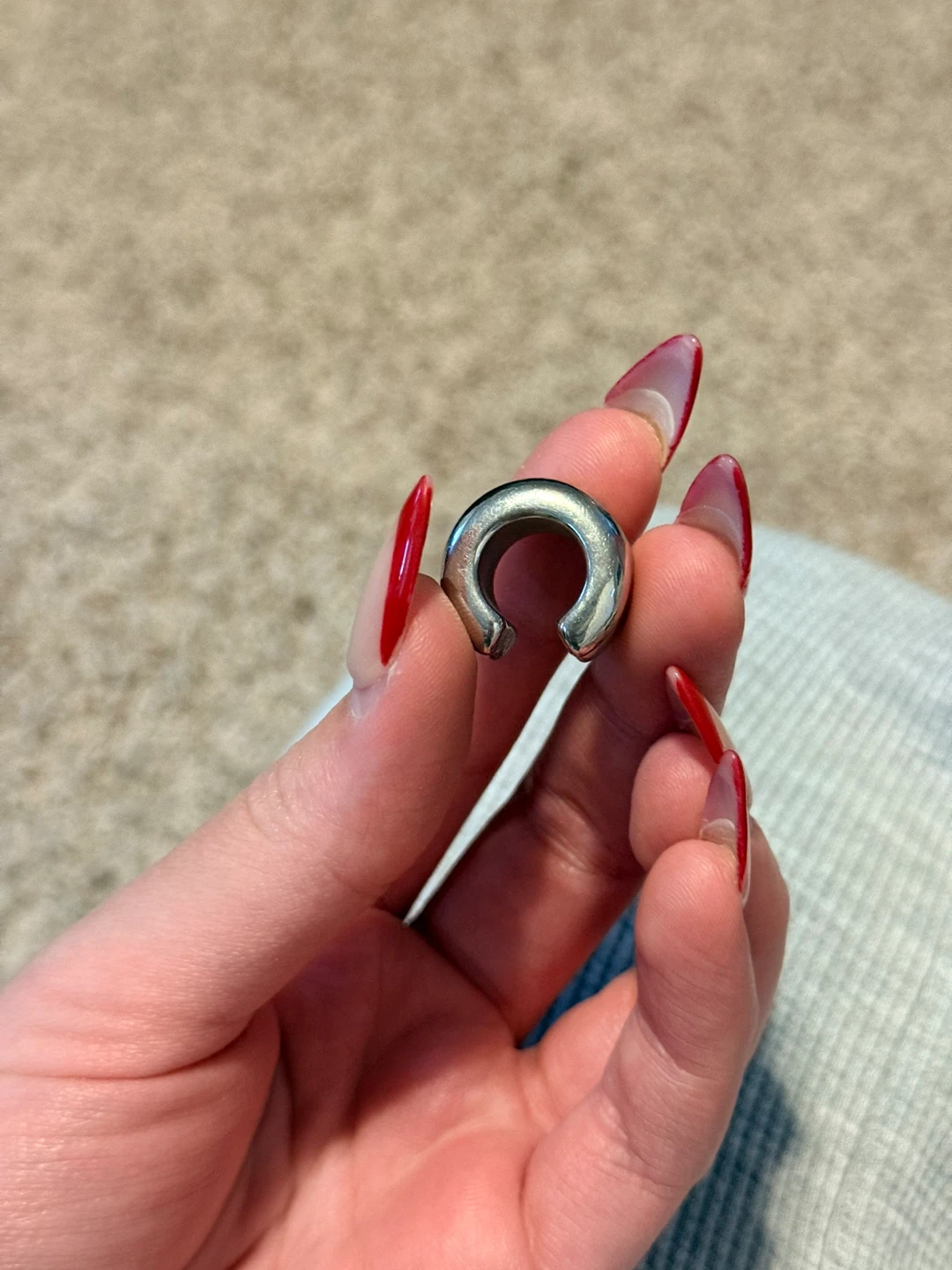 Silver Cuff earring - photo 3