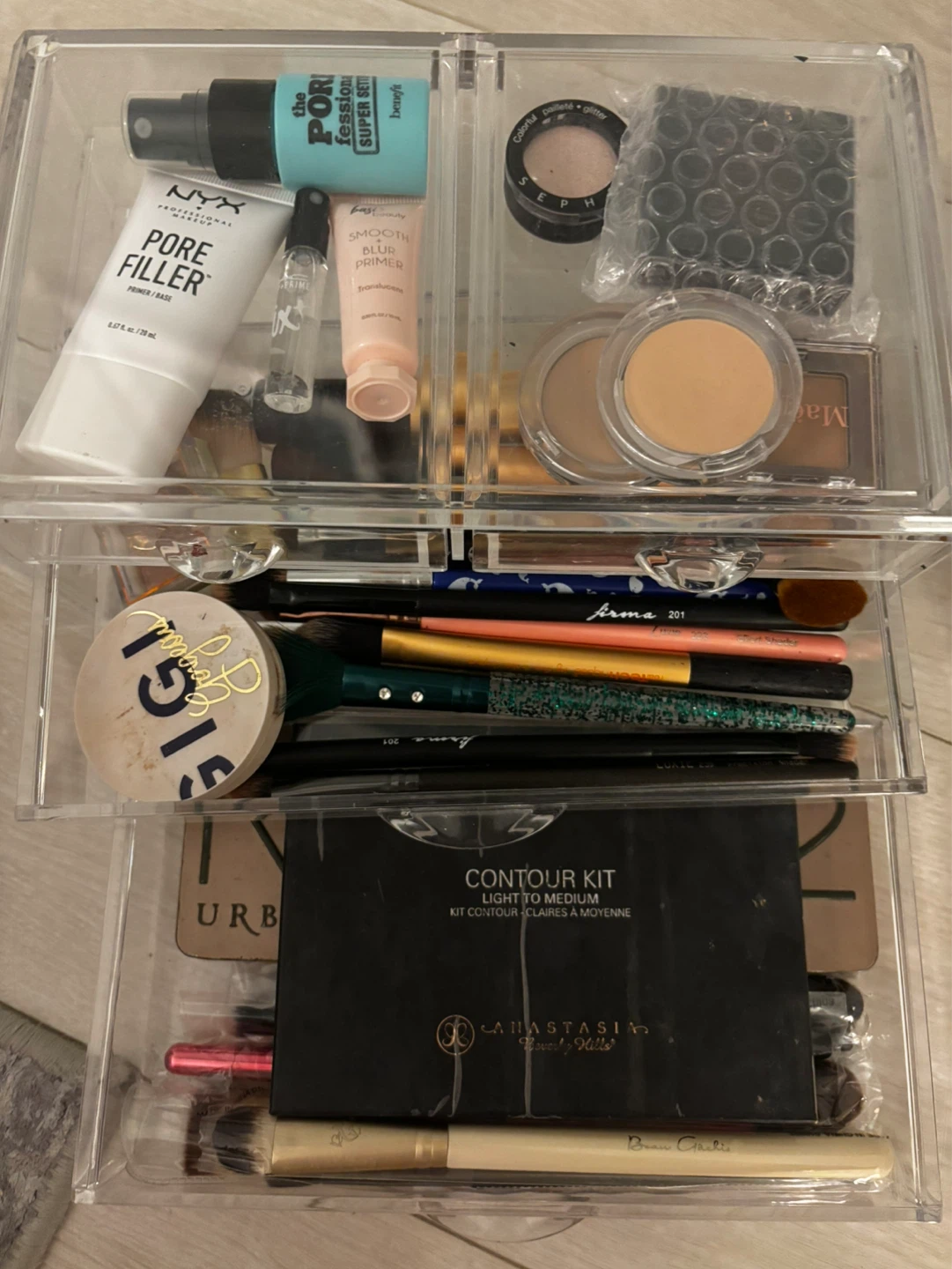 Various Makeup and Skincare Items
