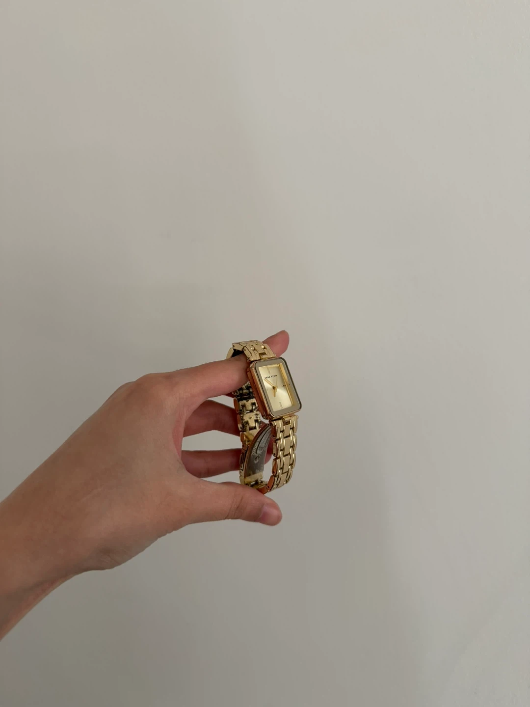 Anne Klein Gold Tone Rectangle Watch - photo 2
