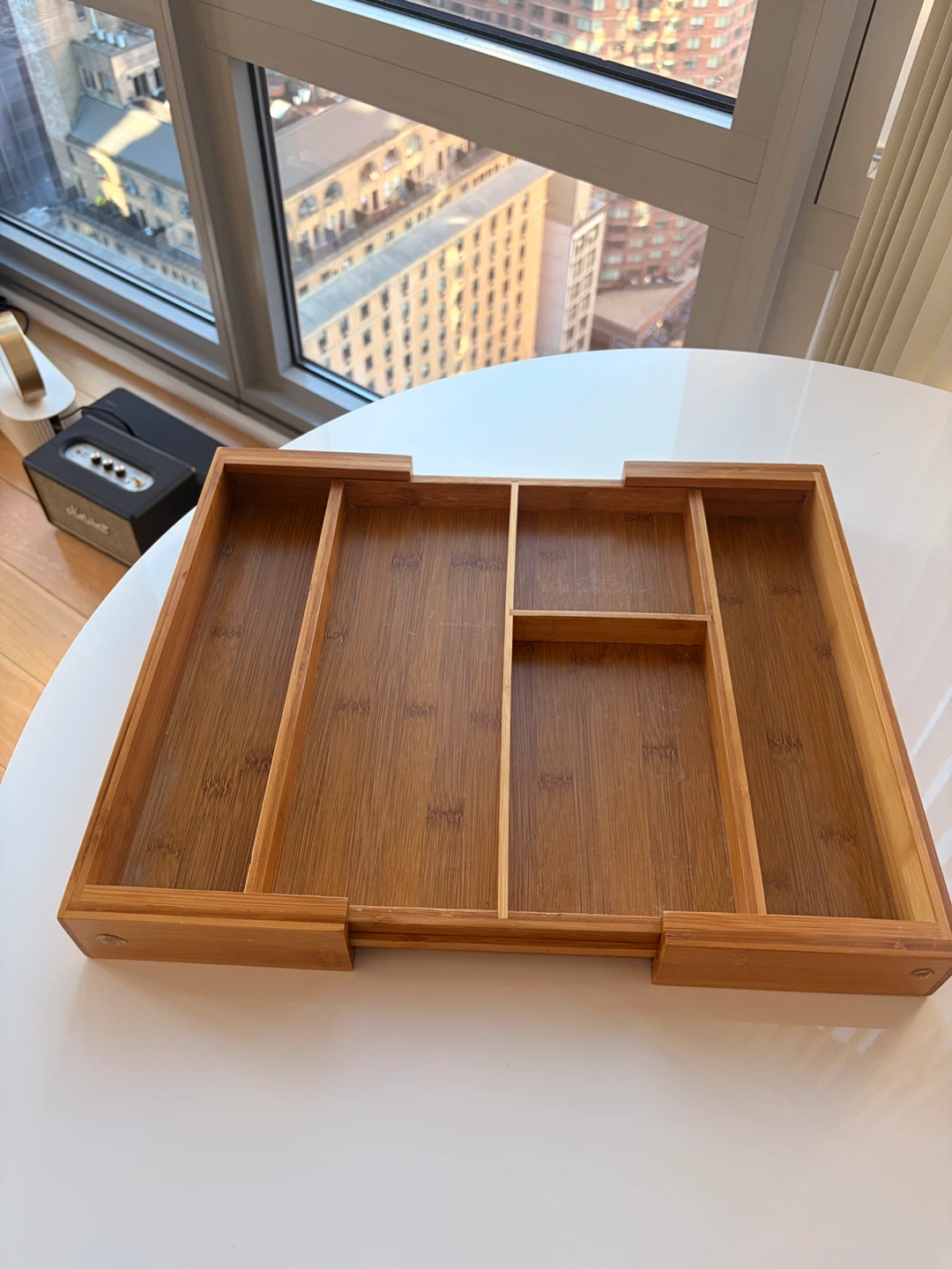Expandable Bamboo Drawer Organizer - photo 3