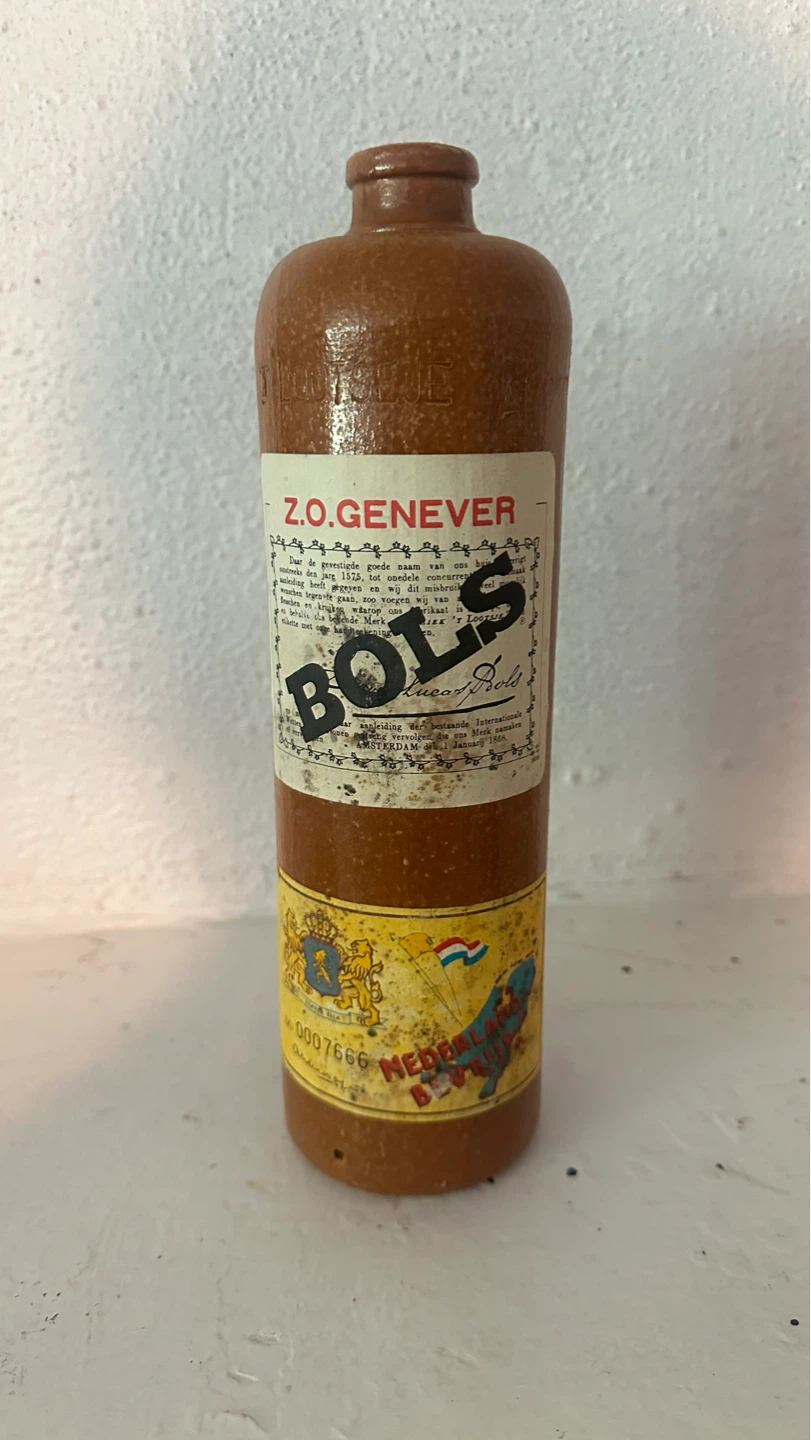 Bols Z.O. Genever Bottle