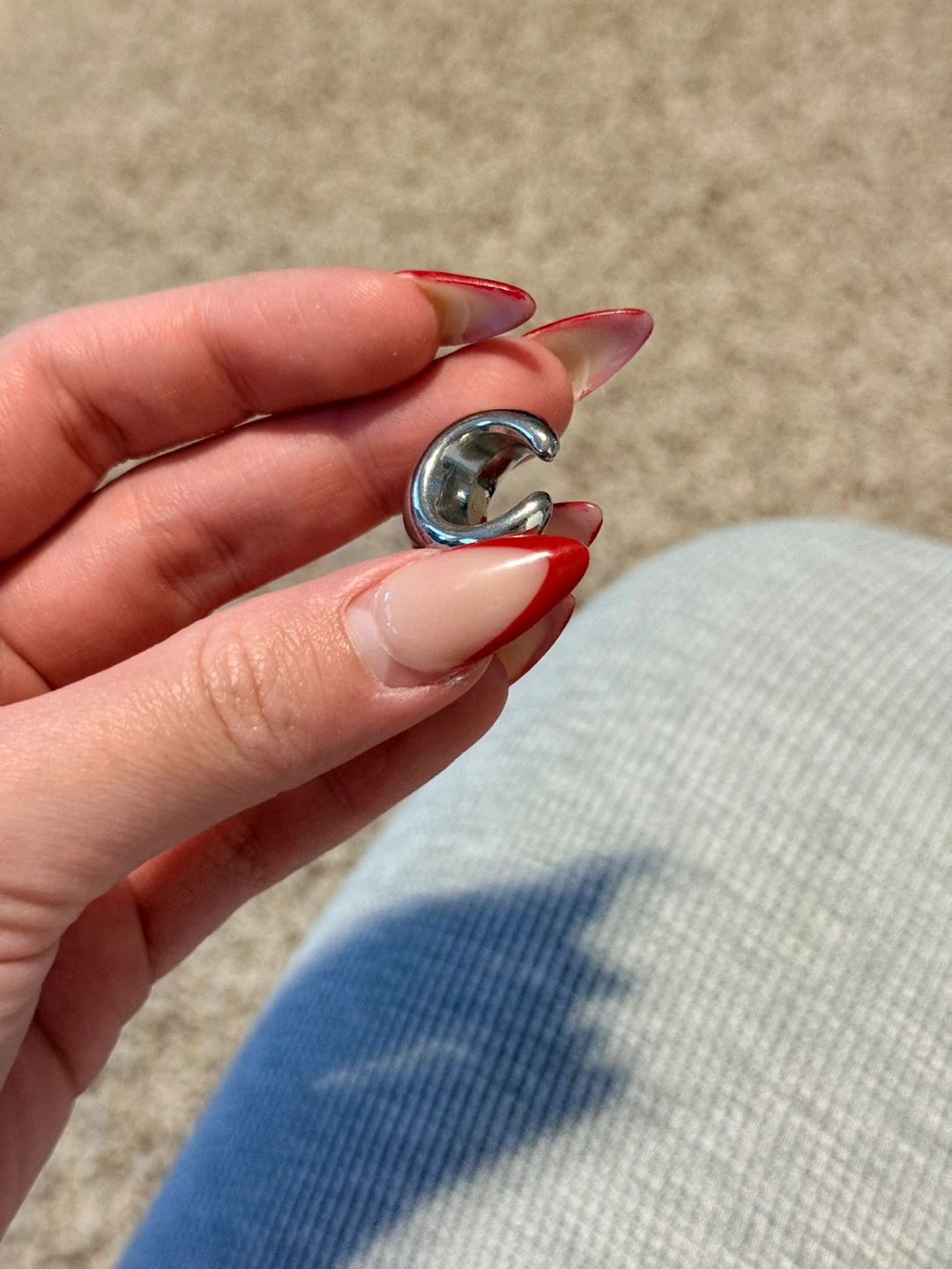Silver Ear Cuff - photo 2