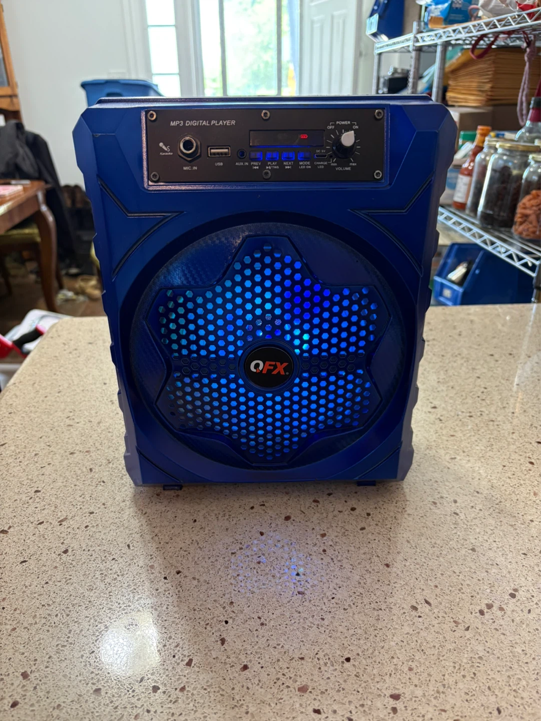 QFX Bluetooth Speaker MP3 Digital Player