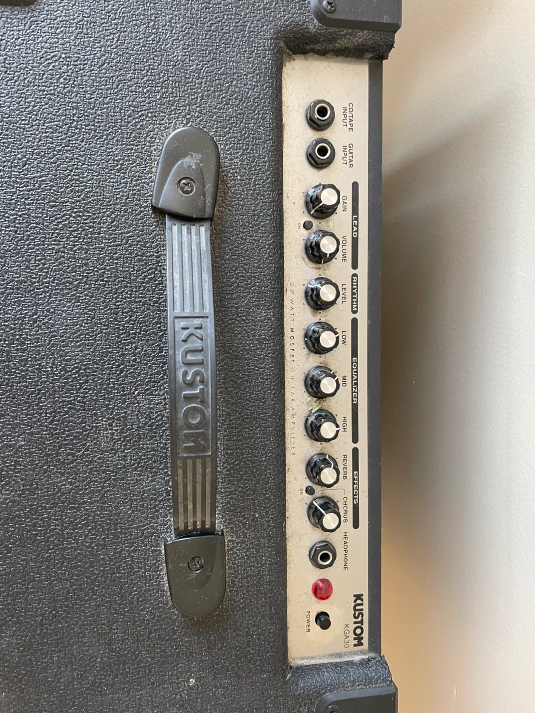 Ibanez Electric Guitar and Kustom KGA30 Amplifier - photo 4