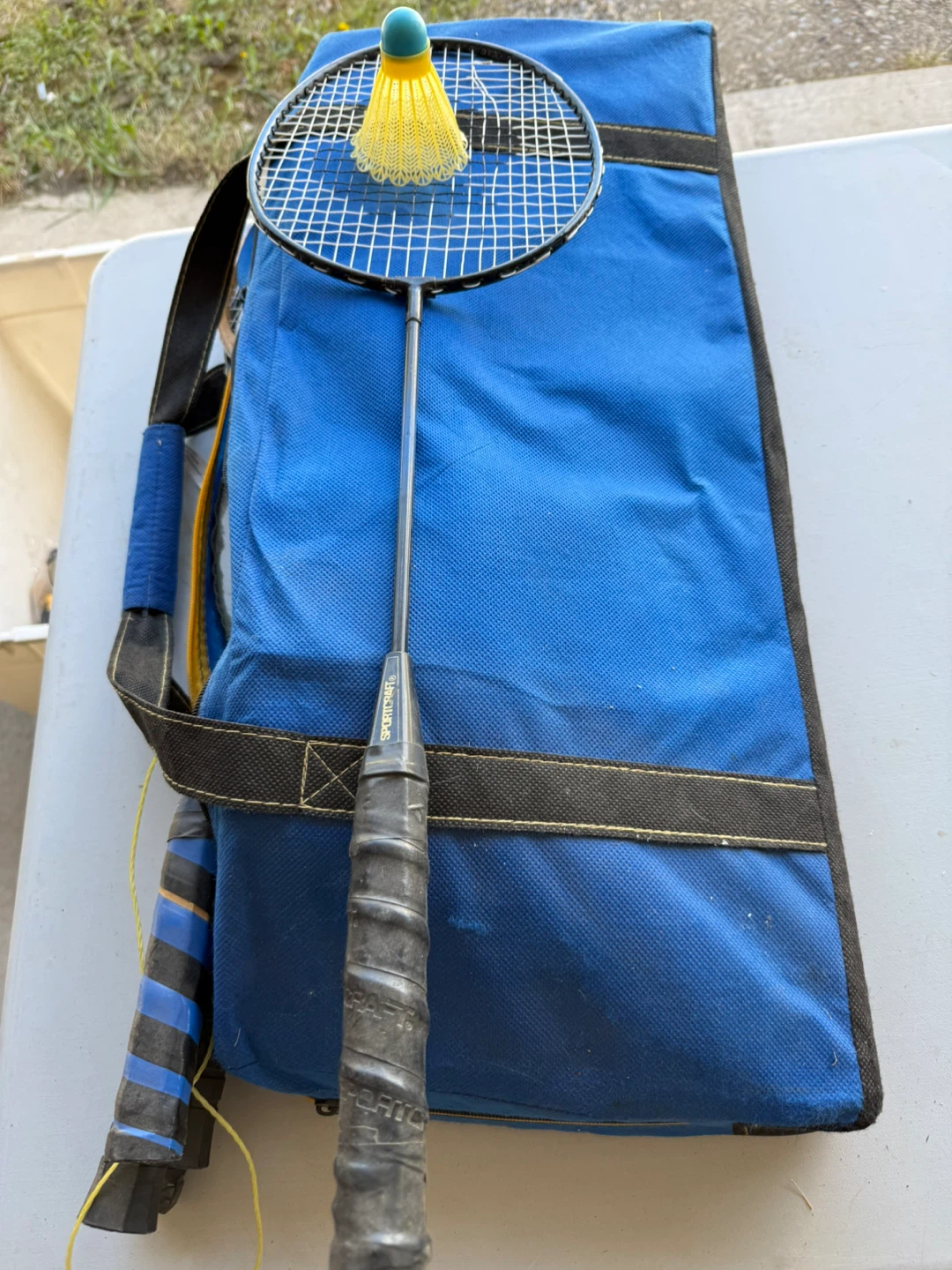 Sportime Badminton Racket with Bag and Shuttlecock - photo 2