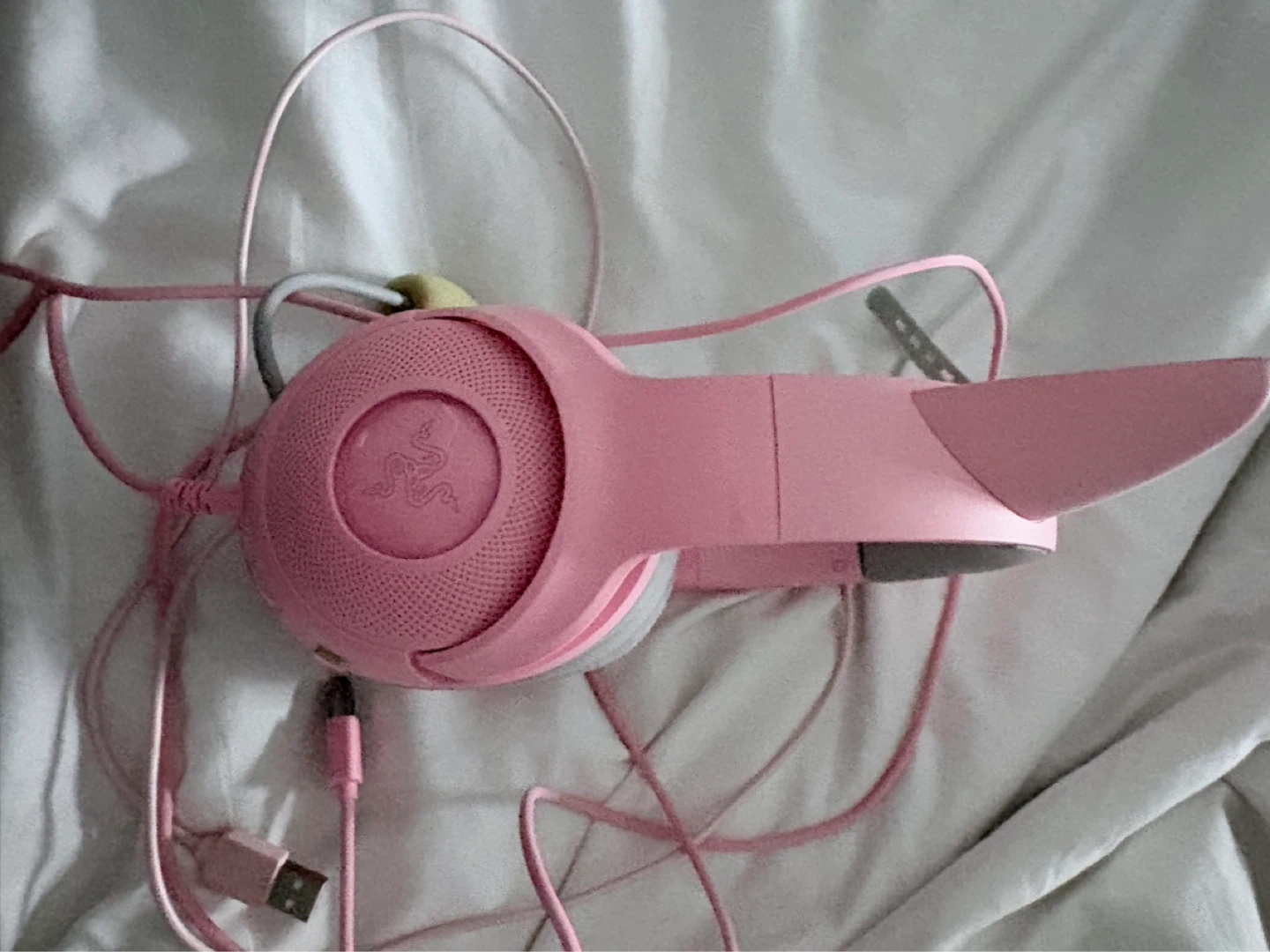 Razer Nari Essential Kitty Edition Headset Pink - photo 2
