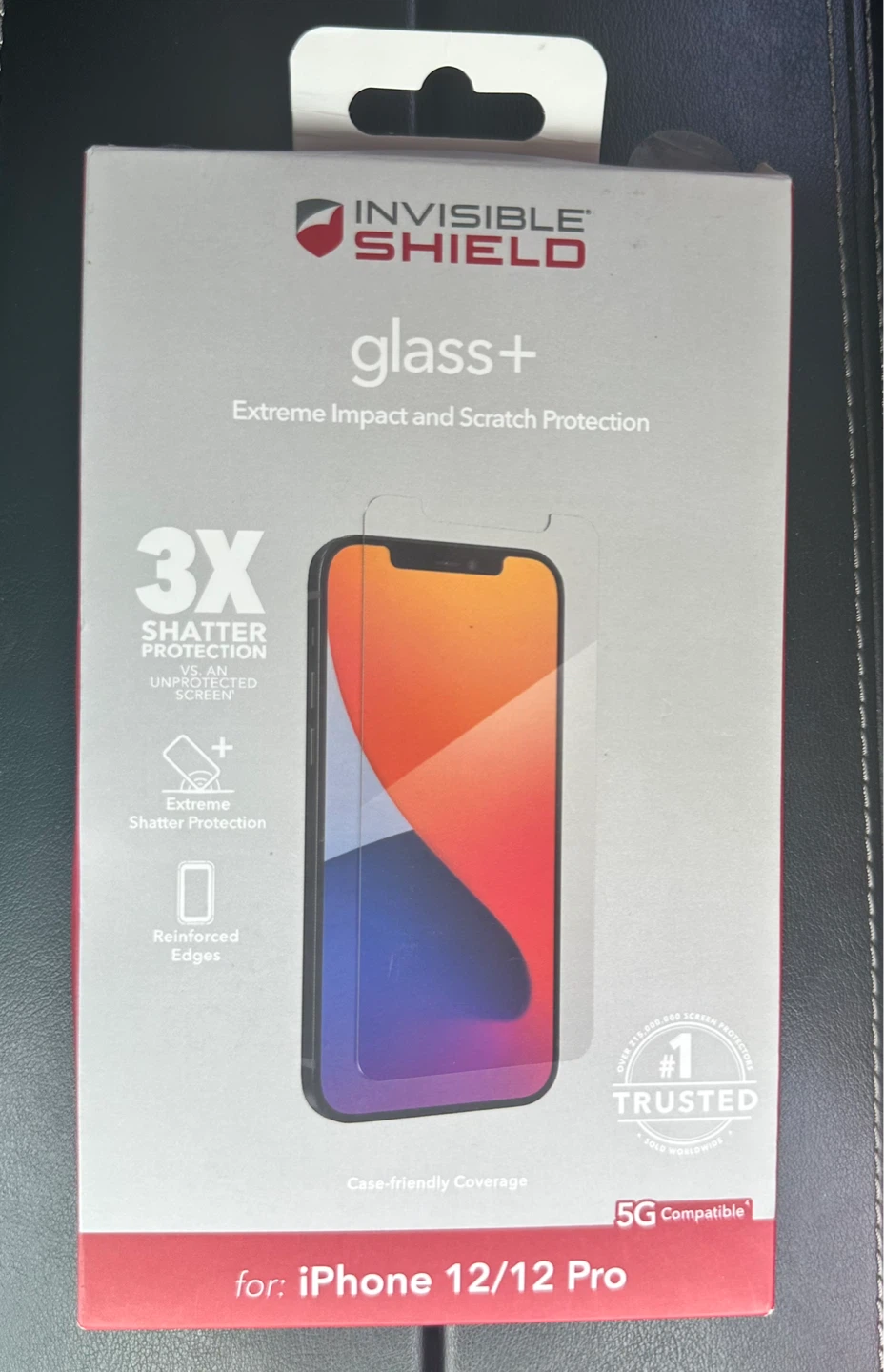 Invisible Shield Glass+ Screen Protector for iPhone 12/12 Pro