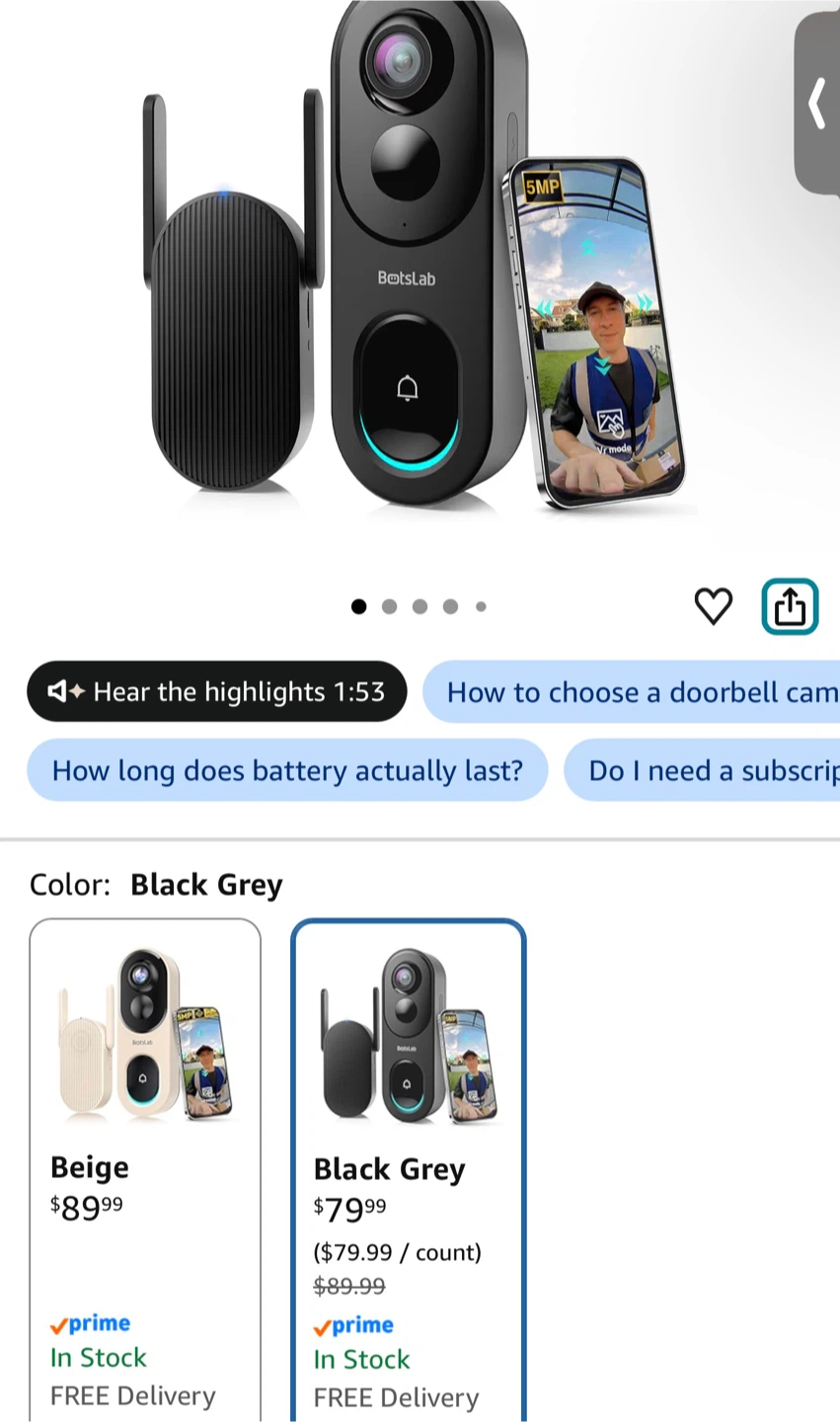 BotsLab Pano Video Doorbell — Best Quality Ever! - photo 3