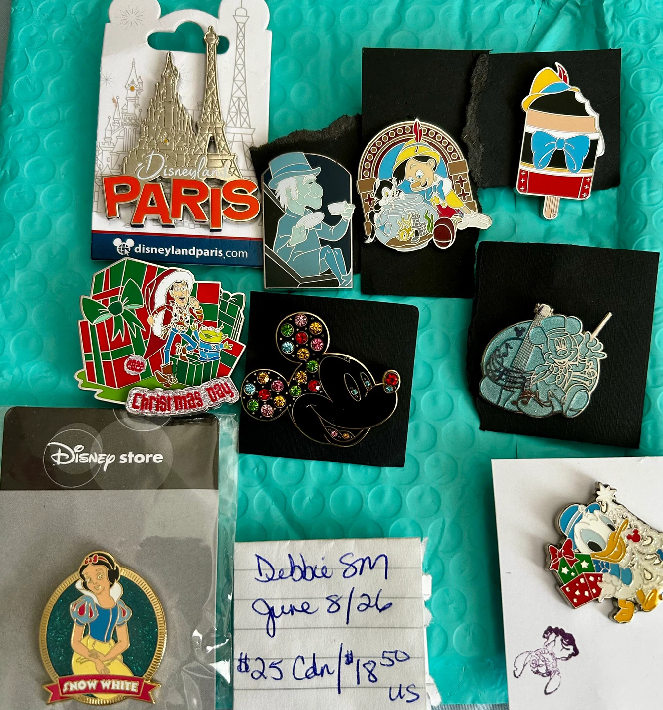 Disney Pins, Charm and Clip - photo 2