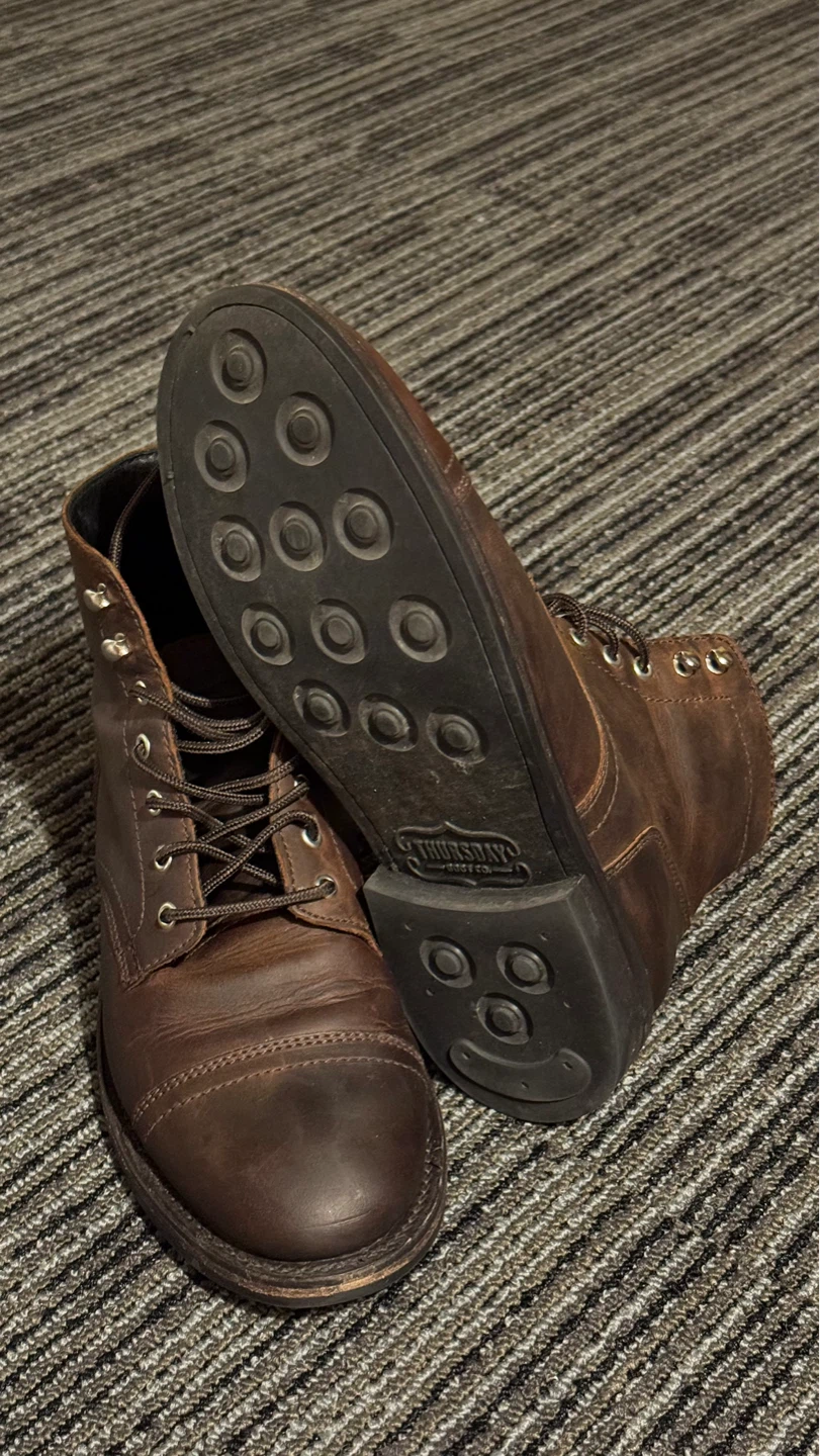 Thursday Boot Co. Captain Boots - Size 8 US - Brown Leather - photo 4