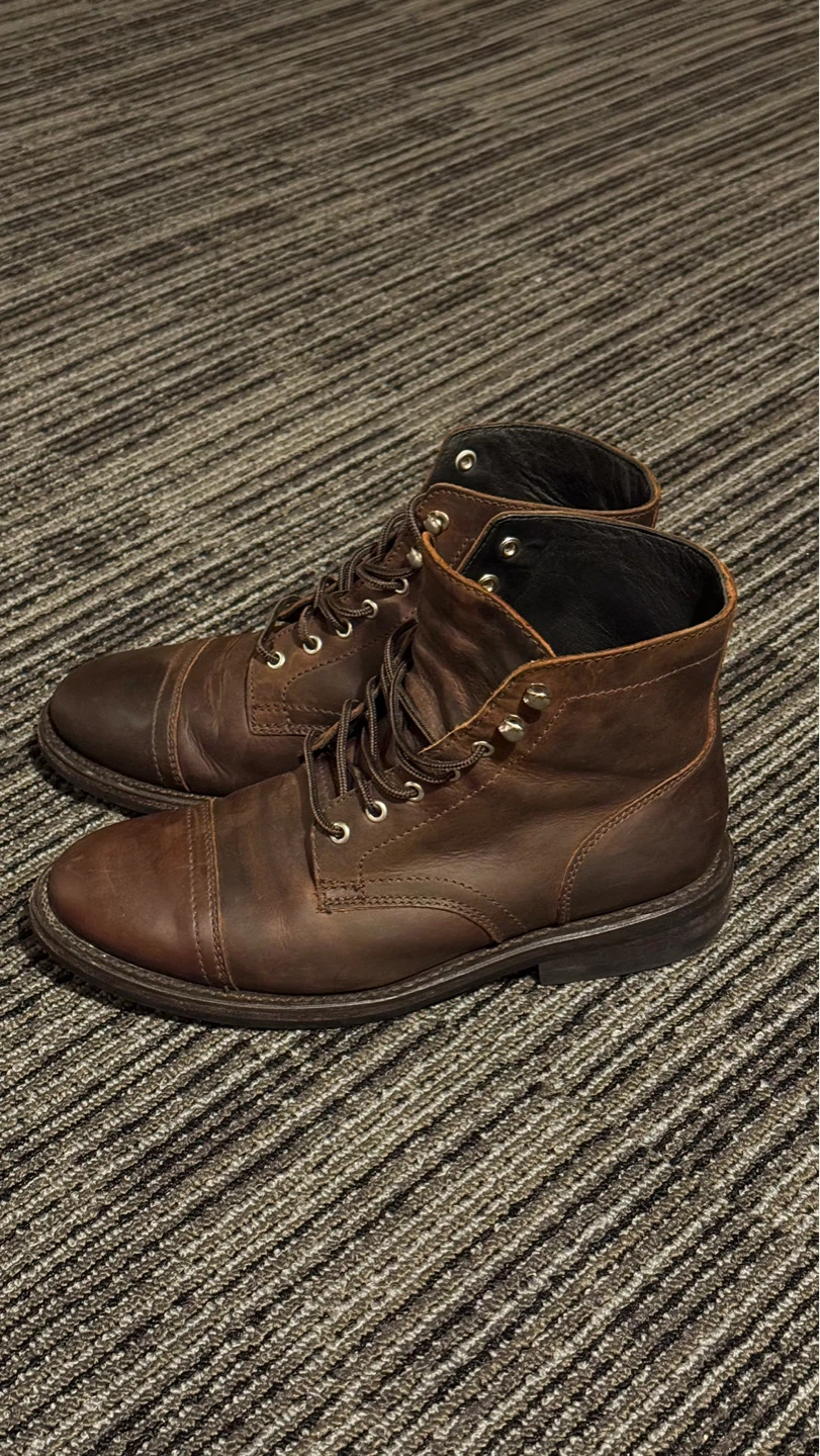 Thursday Boot Co. Captain Boots - Size 8 US - Brown Leather - photo 2