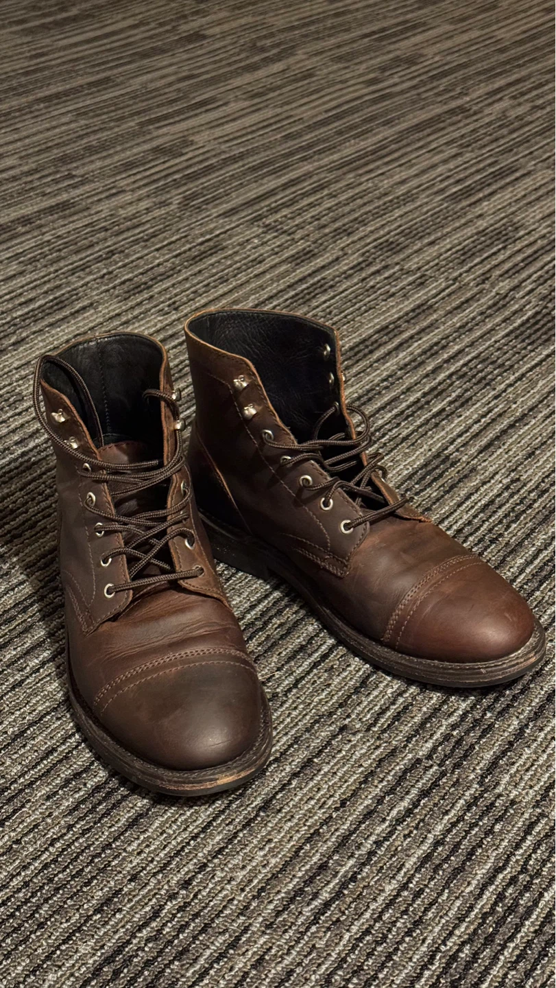 Thursday Boot Co. Captain Boots - Size 8 US - Brown Leather