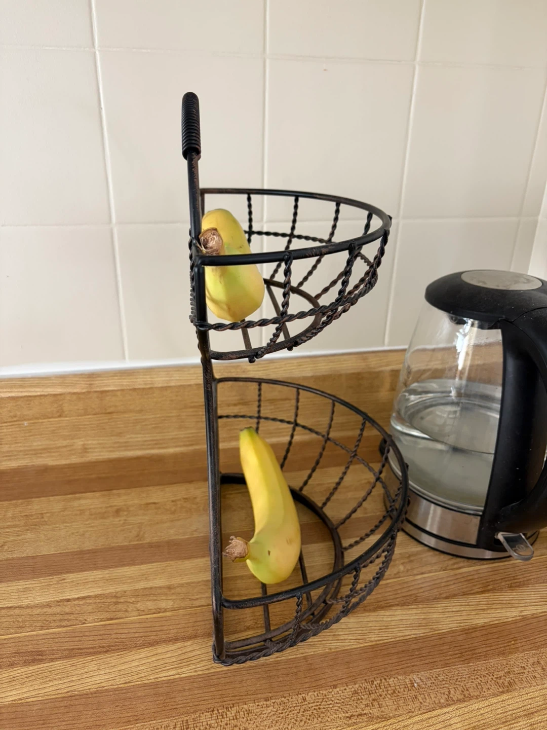 Two-Tier Metal Fruit Basket - photo 3