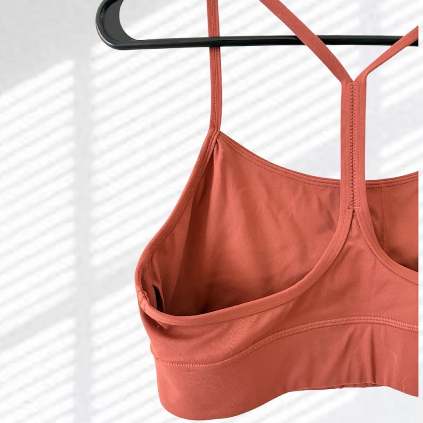 Unbranded Soft Women's Sports Bra - Rust Color - photo 3