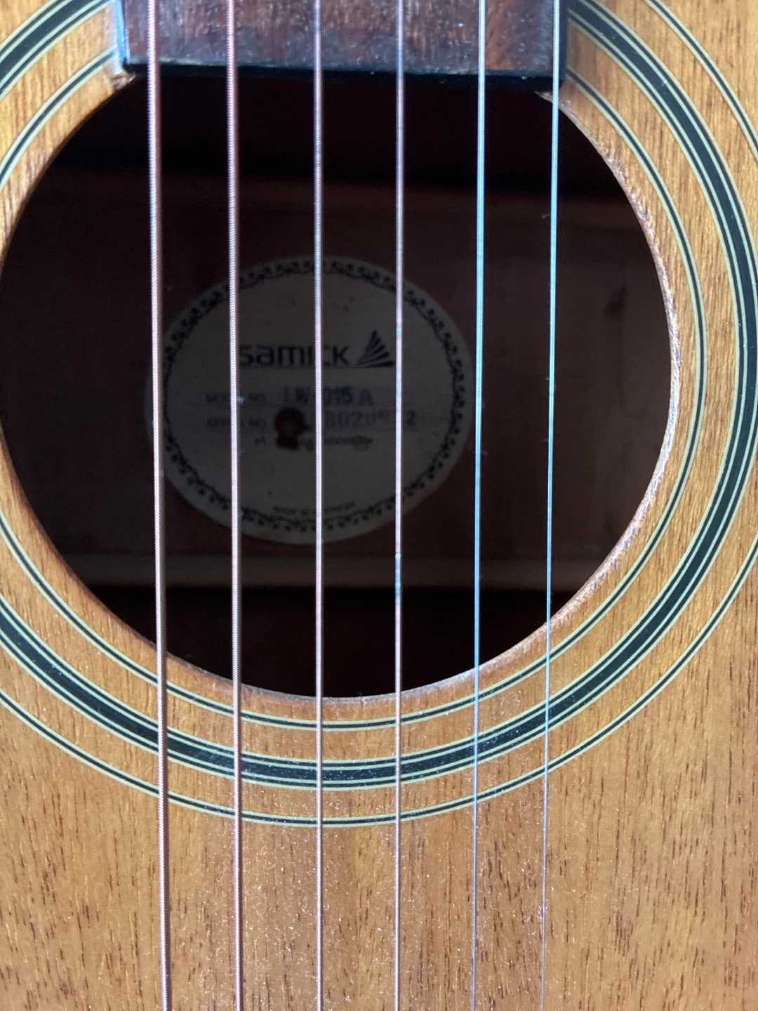 Samick Acoustic Guitar - photo 3