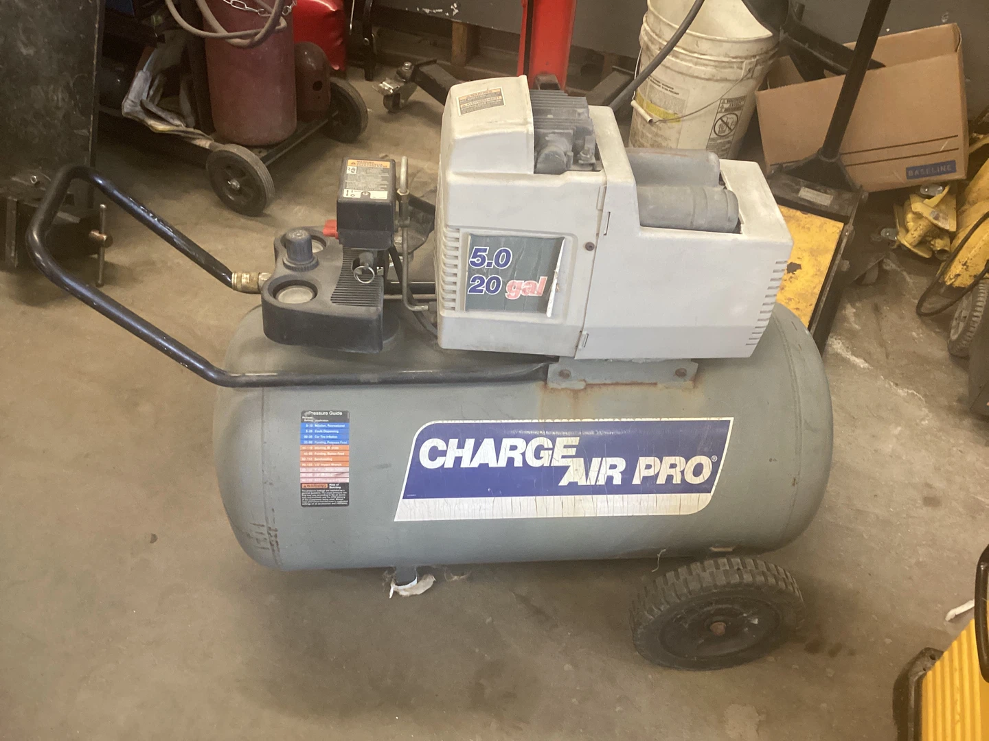 Charge-Air Pro 5.0 20 Gallon Air Compressor