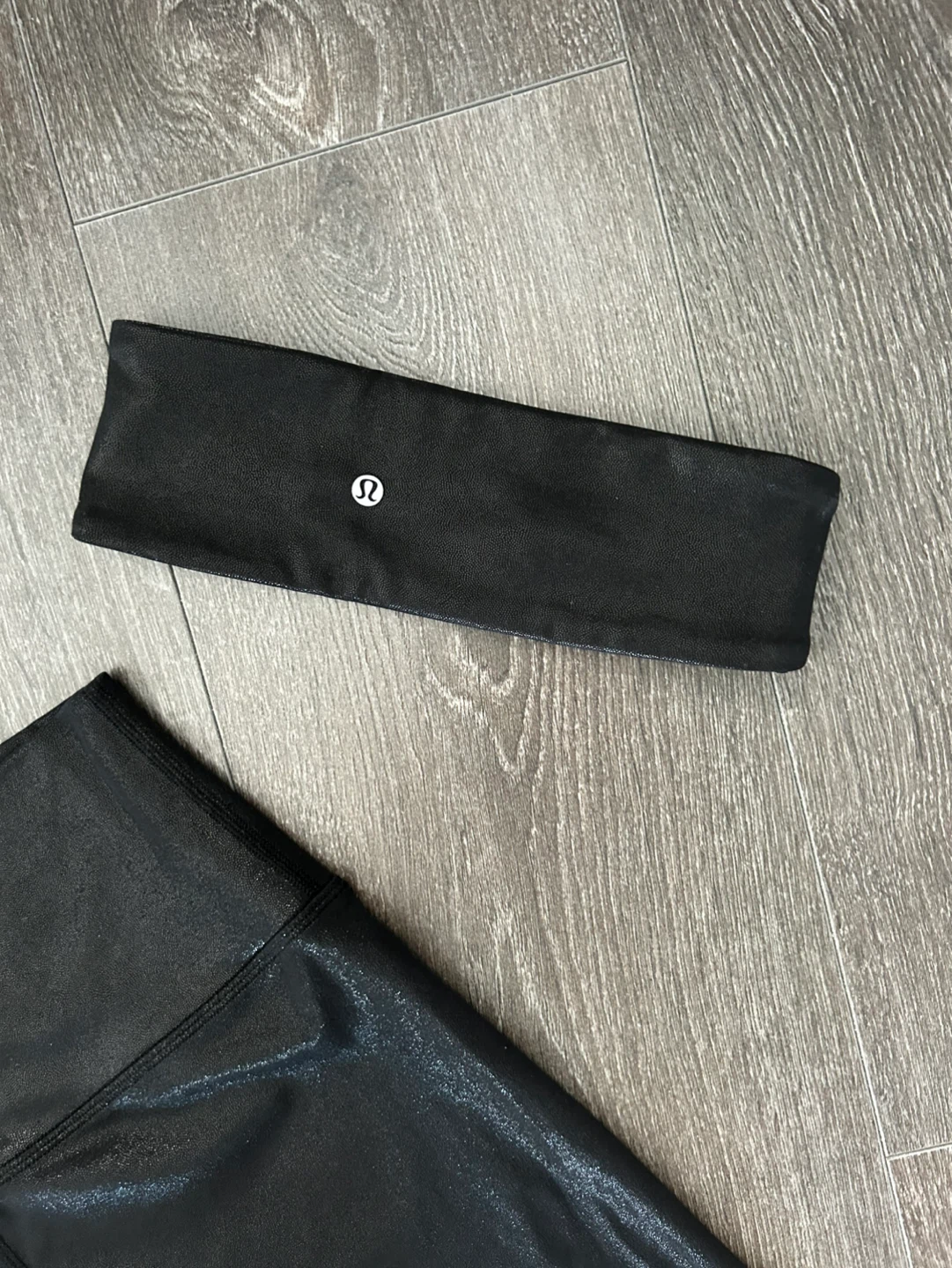 Lululemon Black Align Leggings & Headband Set - photo 2