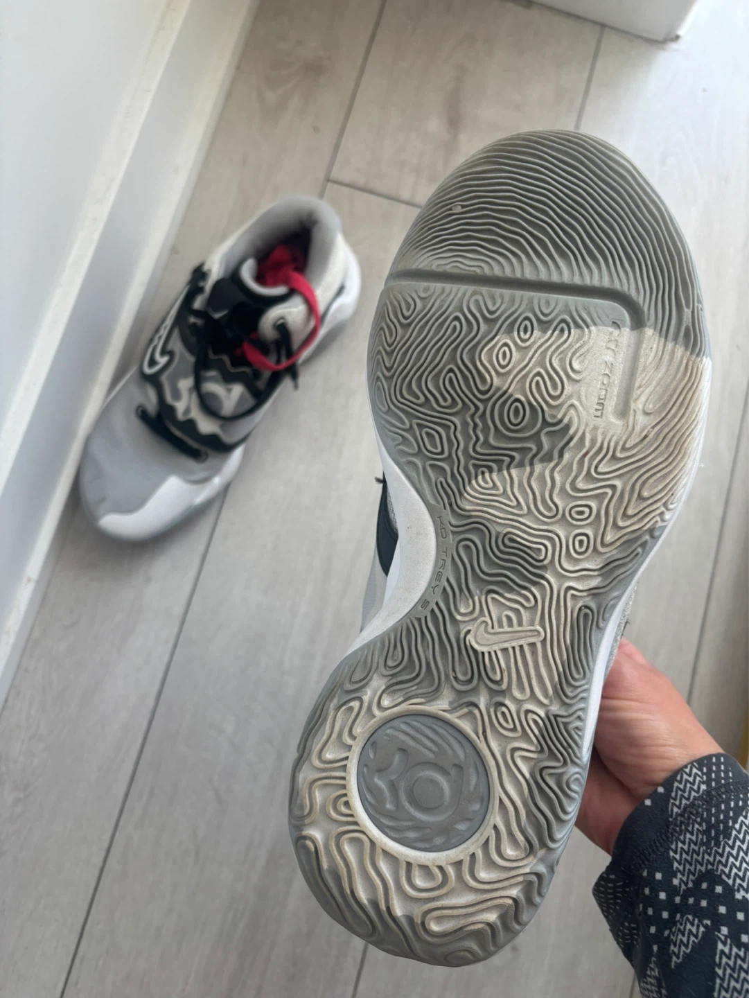 Nike KD 14 Grey Basketball Shoes - photo 2