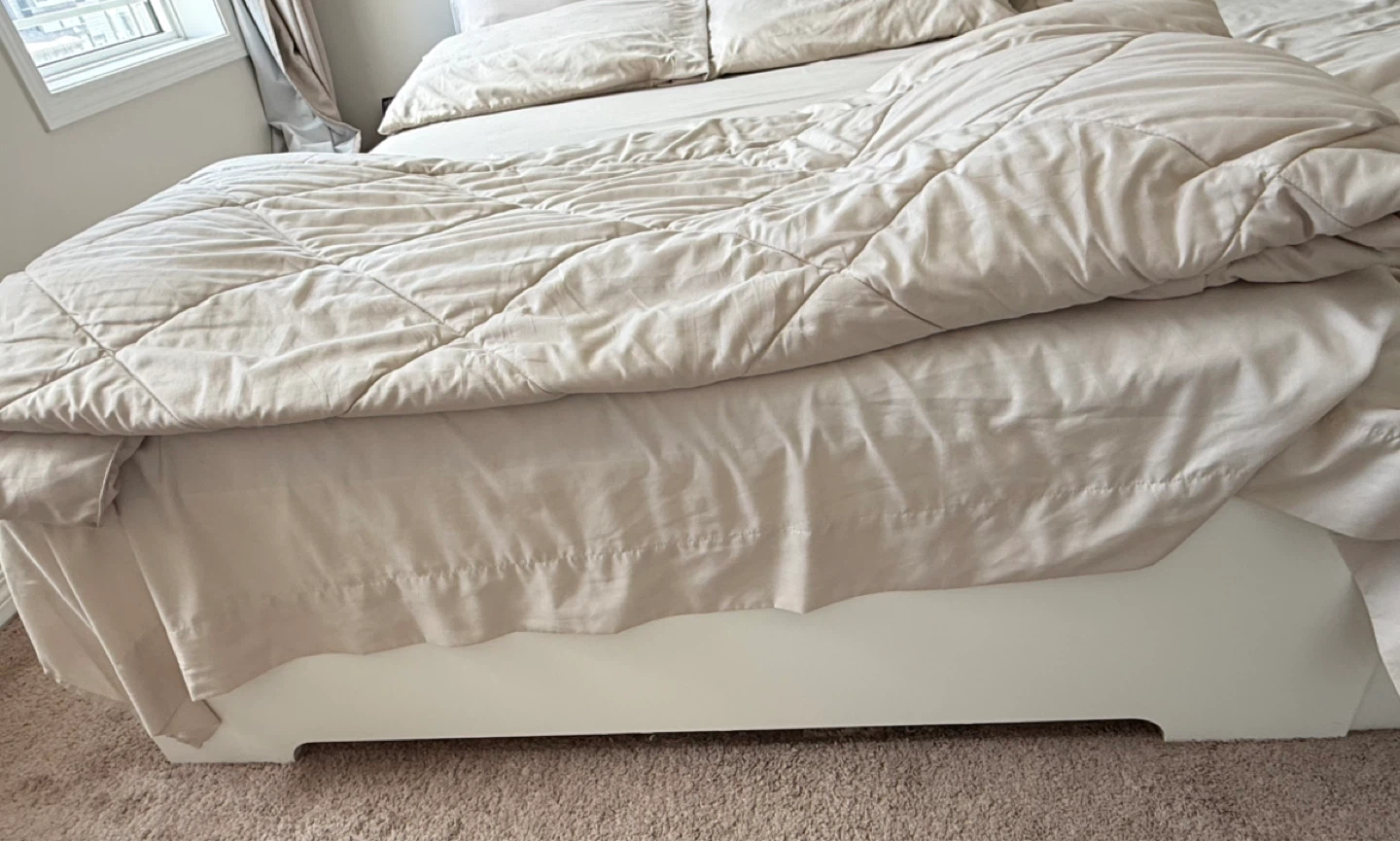 Double Size Bed Frame with mattress