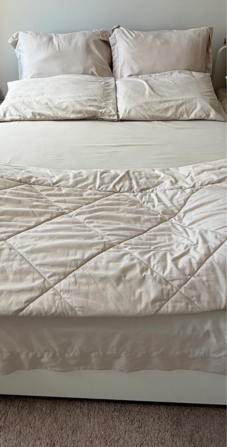 Double Size Bed Frame with mattress - photo 2