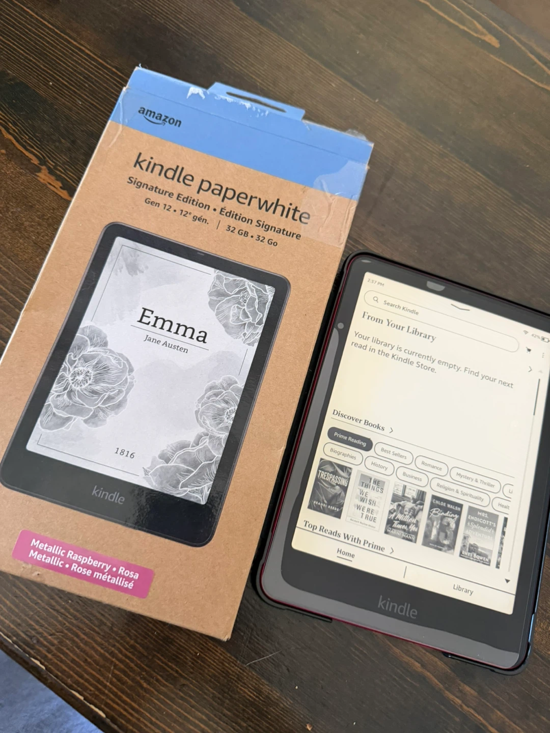 Amazon Kindle Paperwhite Signature Edition 32 GB - photo 3