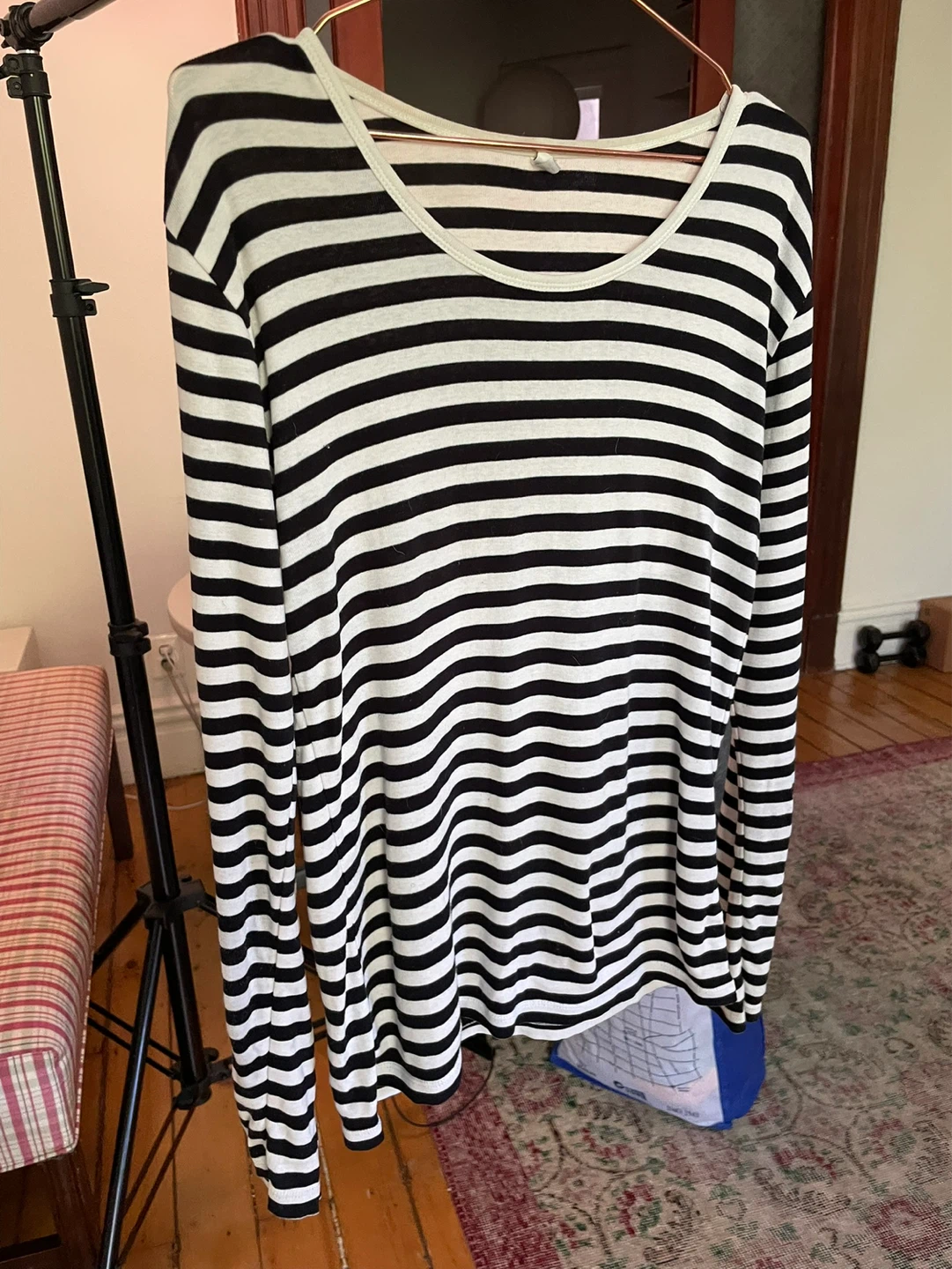 Striped Long Sleeve Shirt - photo 3