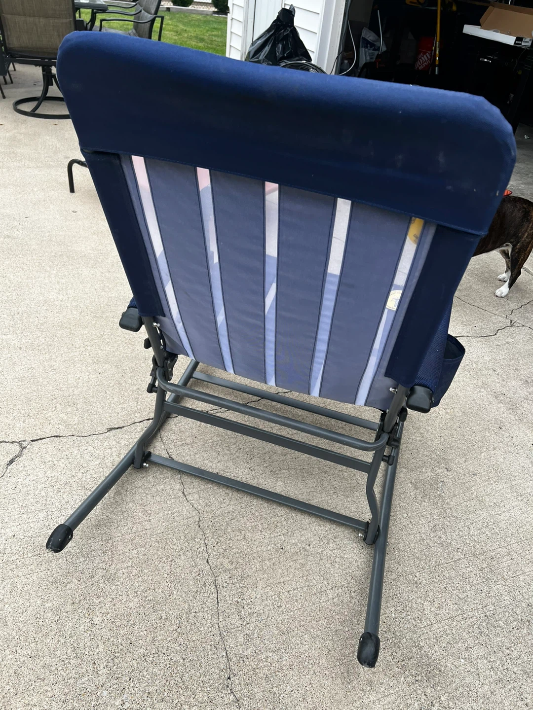 Member’s Mark Portable Folding Rocking Chair in Blue Cove - photo 3