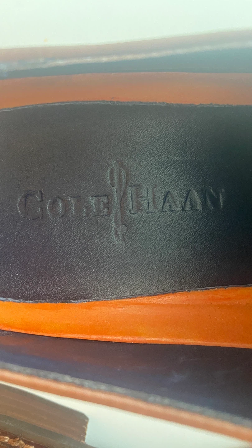 Cole Haan Brown Leather Lace-Up Dress Shoes - photo 3