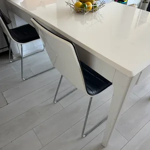White Dining Table with 4 Chairs KARE