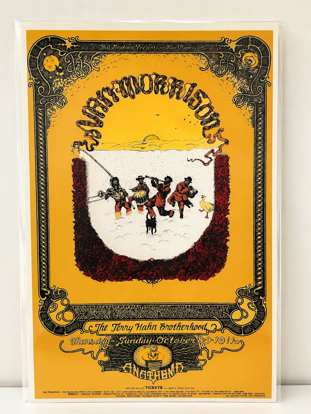 Van Morrisons The Terry Haun Brotherhood Poster 11 x 17